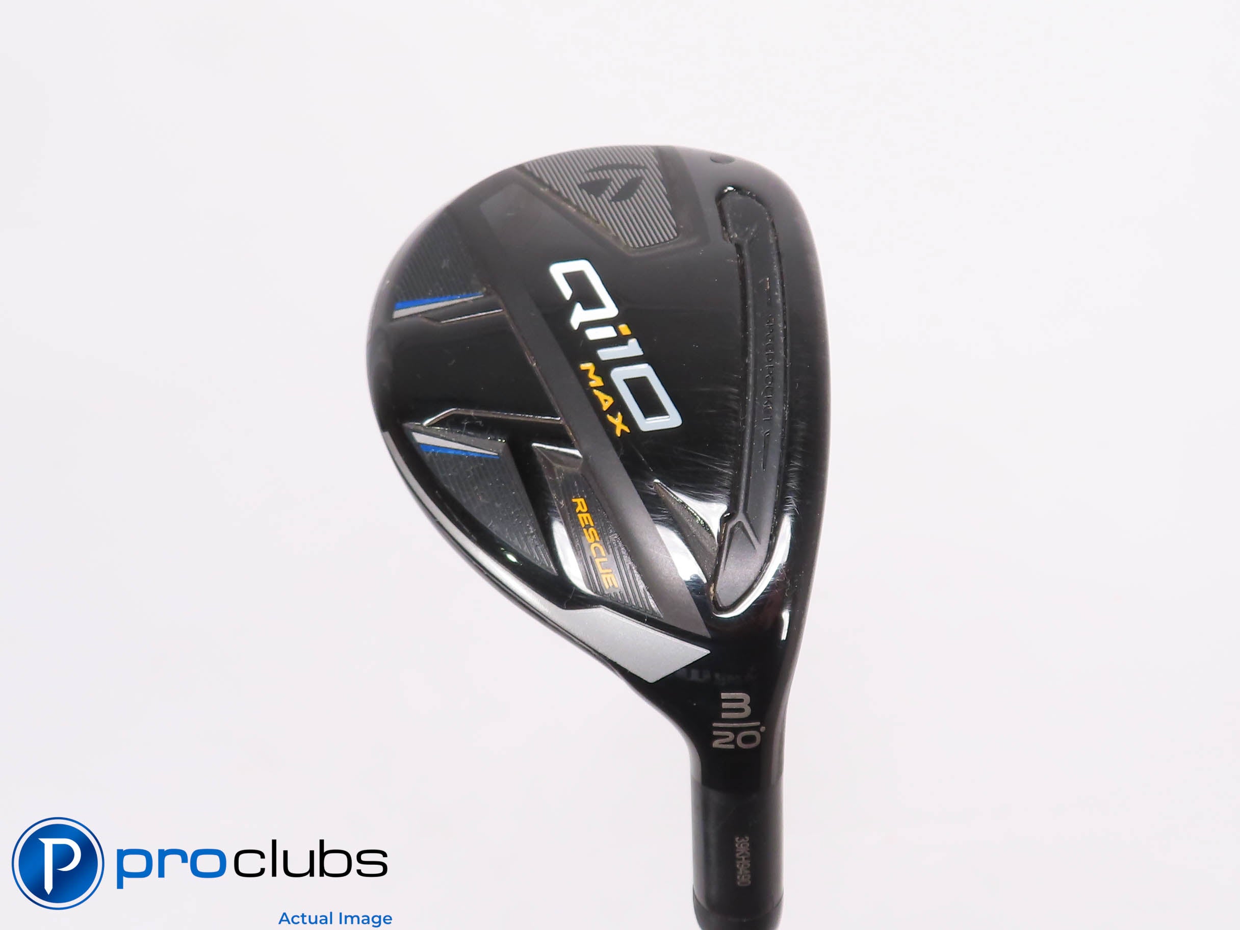 TaylorMade Qi10 MAX Rescue 20* 3 Hybrid - Tensei Red CK 60g Senior Flex - 459151