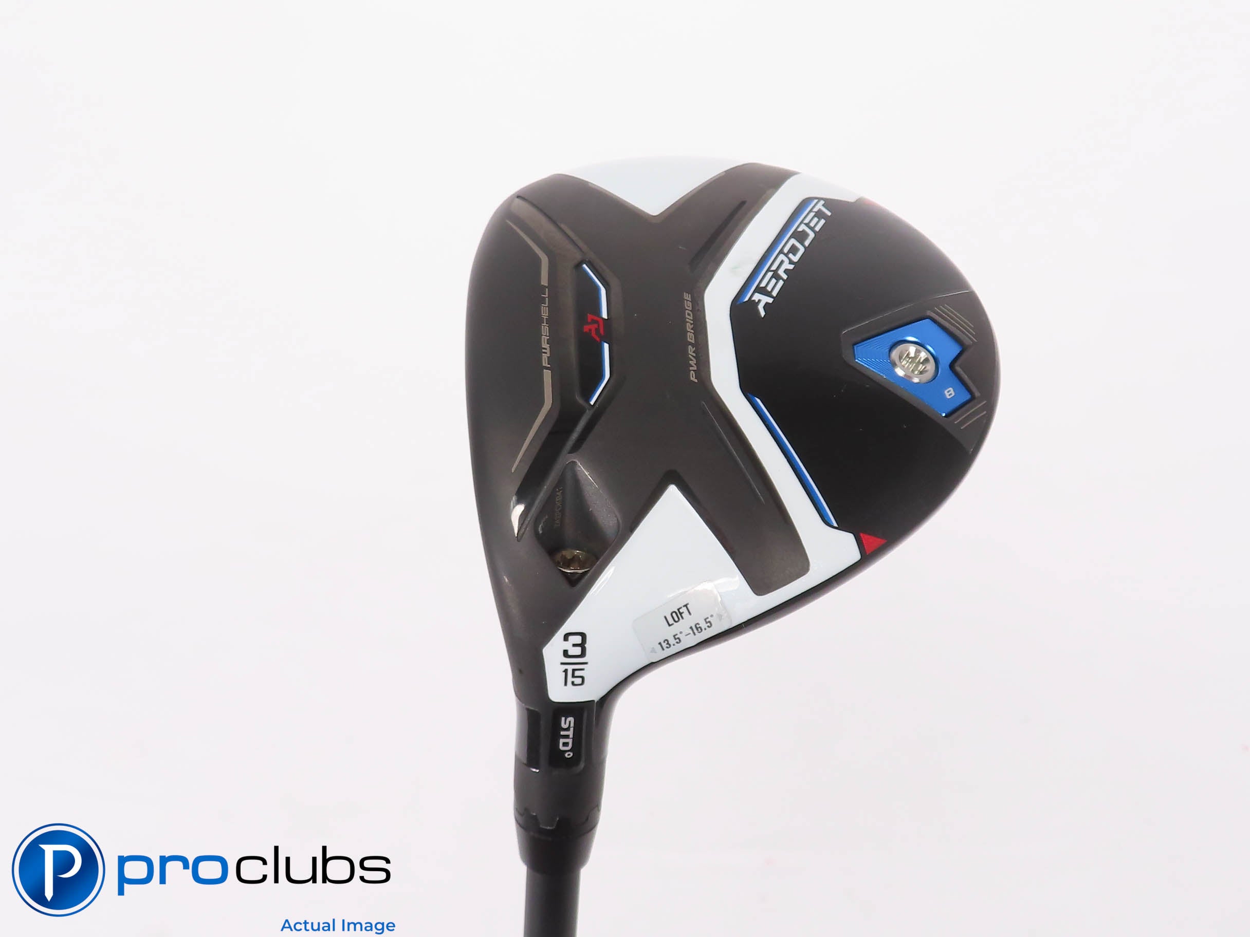 Left Handed Cobra AEROJET 15* 3 WOOD - HZRDUS CB Red Gen4 50g Stiff Flex 452912