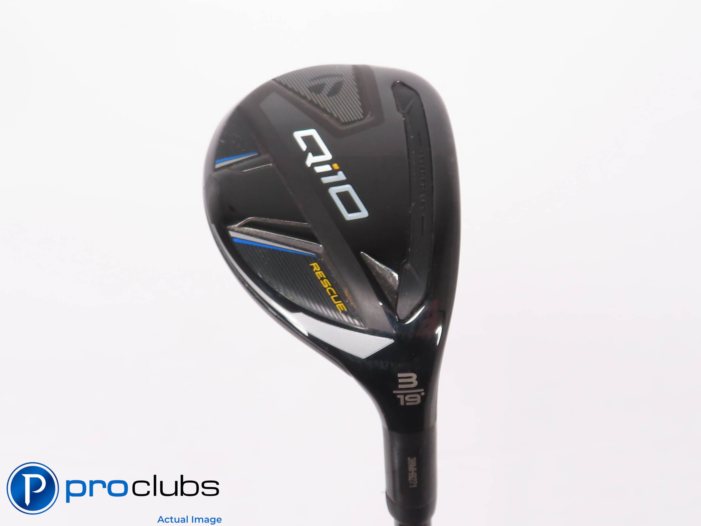 Nice TaylorMade Qi10 19* 3 HYBRID - Tensei AV Blue 75 Stiff Flex 459113