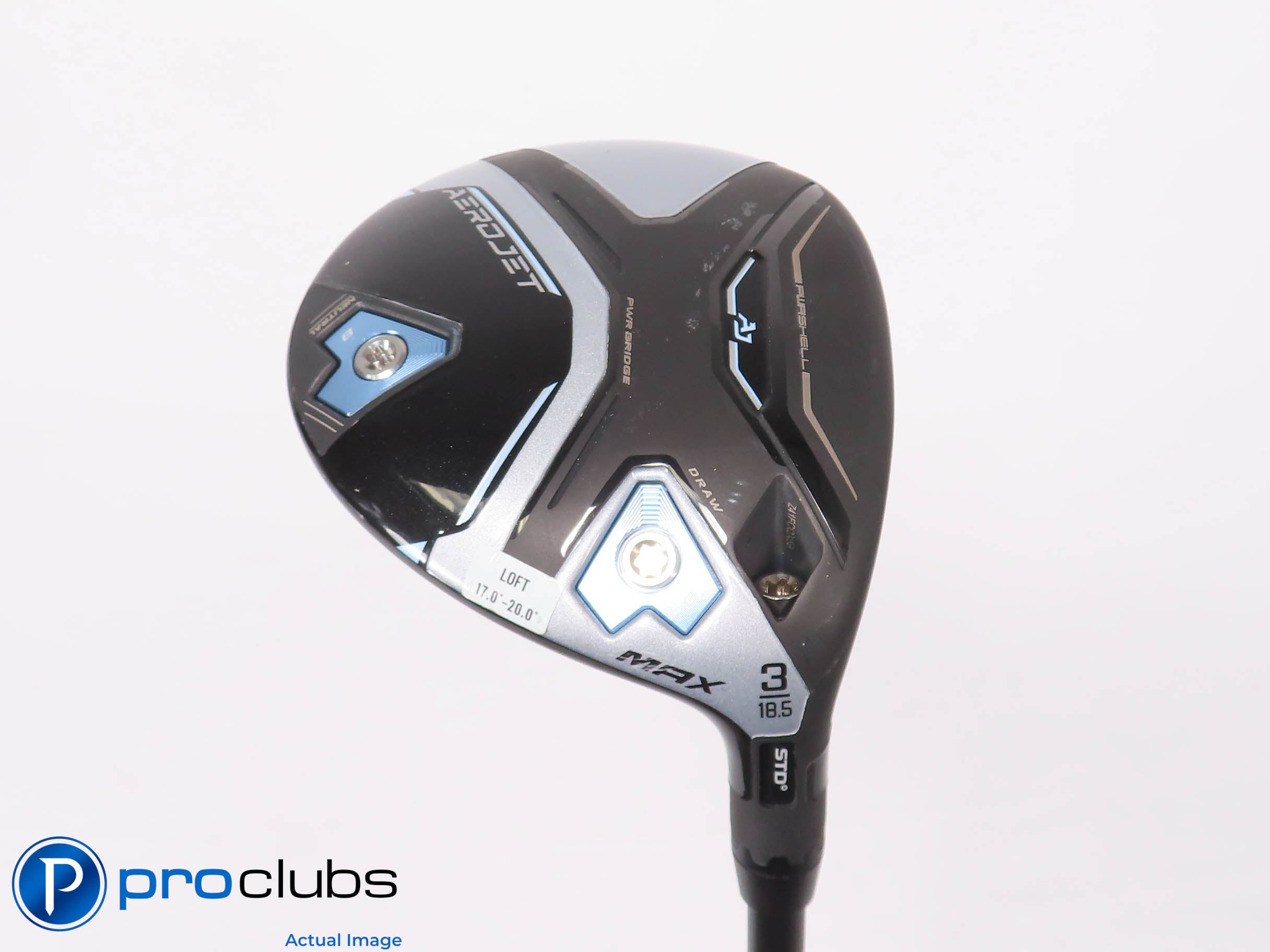 Ladies Cobra AEROJET MAX 18.5* 3 WOOD - Helium Black 4F1 Ladies Flex 455880