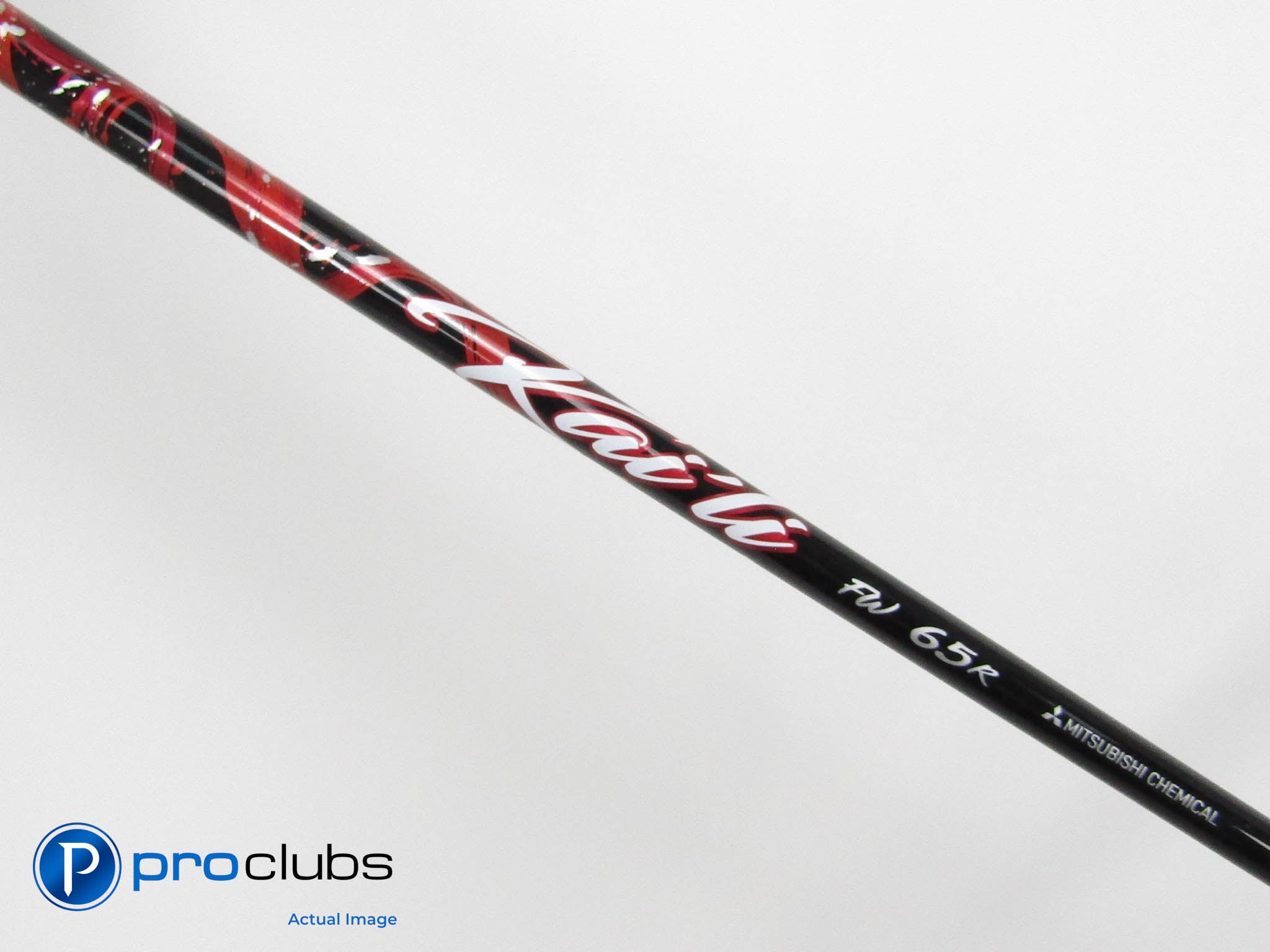 Mitsubishi Kai'li Red FW 65g Regular Fairway Shaft w/ TaylorMade Tip #458926