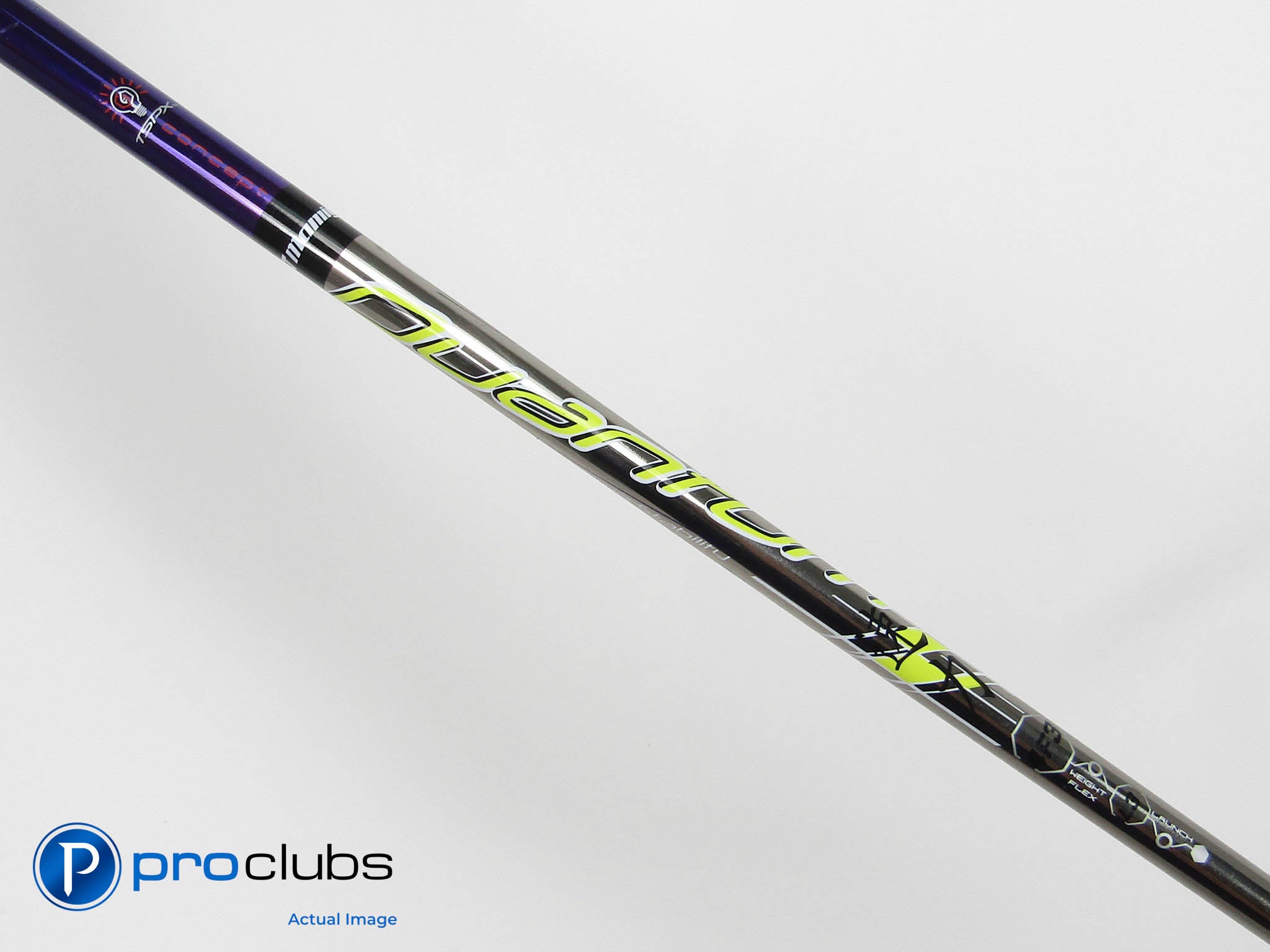 UST TSPX QUANTUM Purple 4 F3 Regular Flex 42.75" Driver Shaft Pull Out #446916