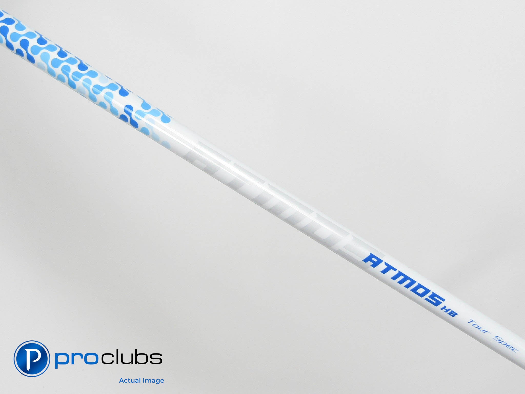 New "DEMO" Fujikura ATMOS HB Tour Spec Blue 8 Stiff Hybrid Shaft Pull Out 458988