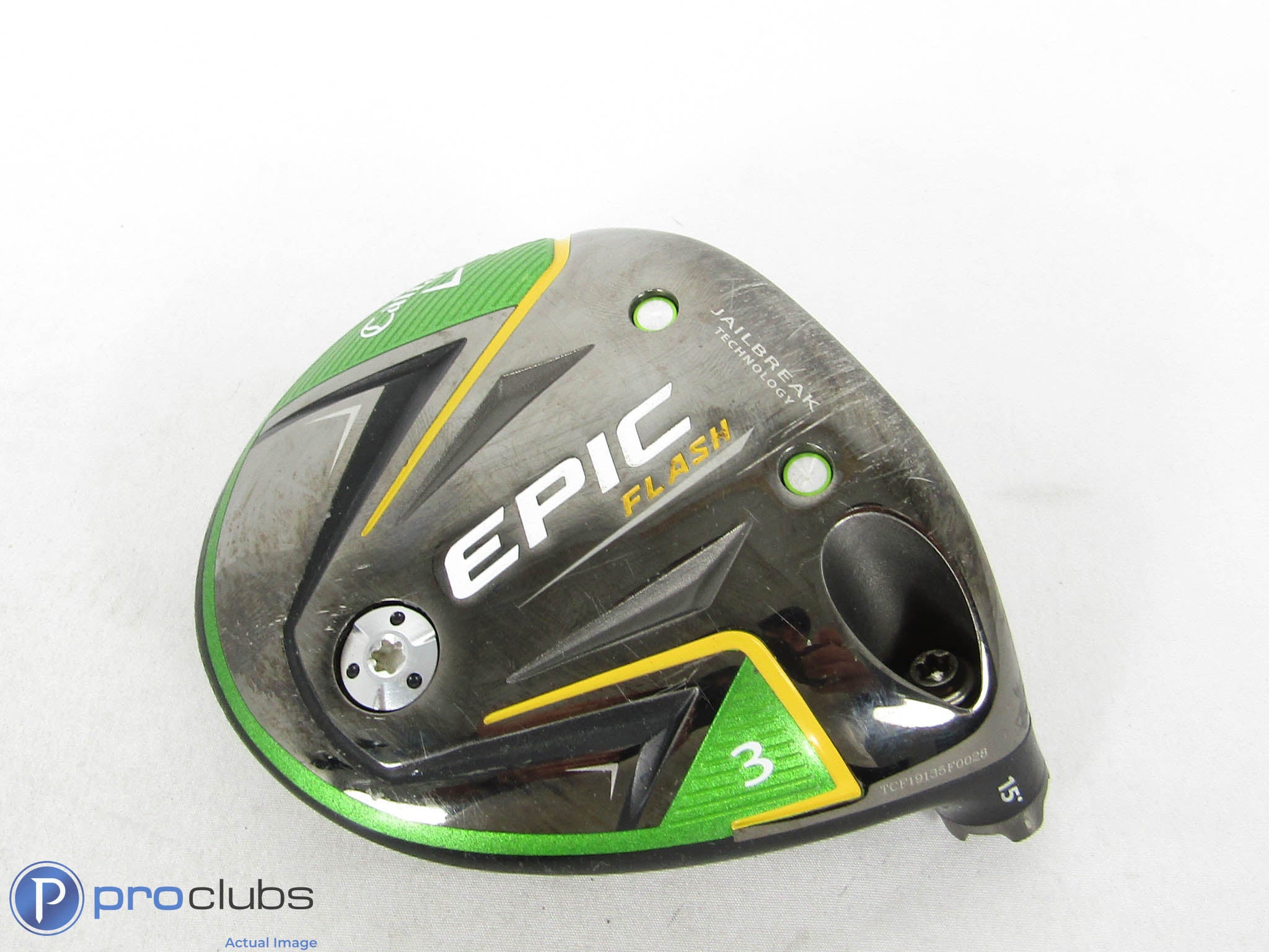 Tour Issue! Callaway Epic Flash 15* 3 Wood - Head Only - 459072