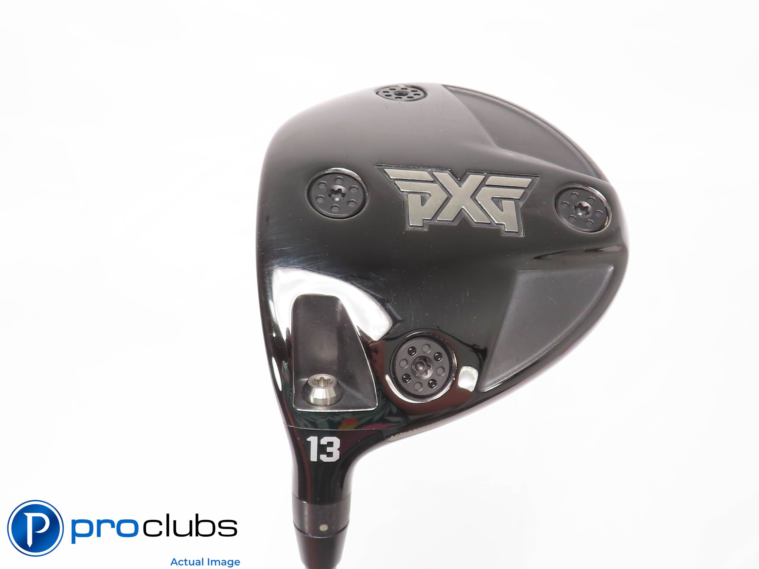 Nice Left Handed PXG SECRET WEAPON 13* MINI DRIVER - LINQ Red 7F5 X-Flex 459251