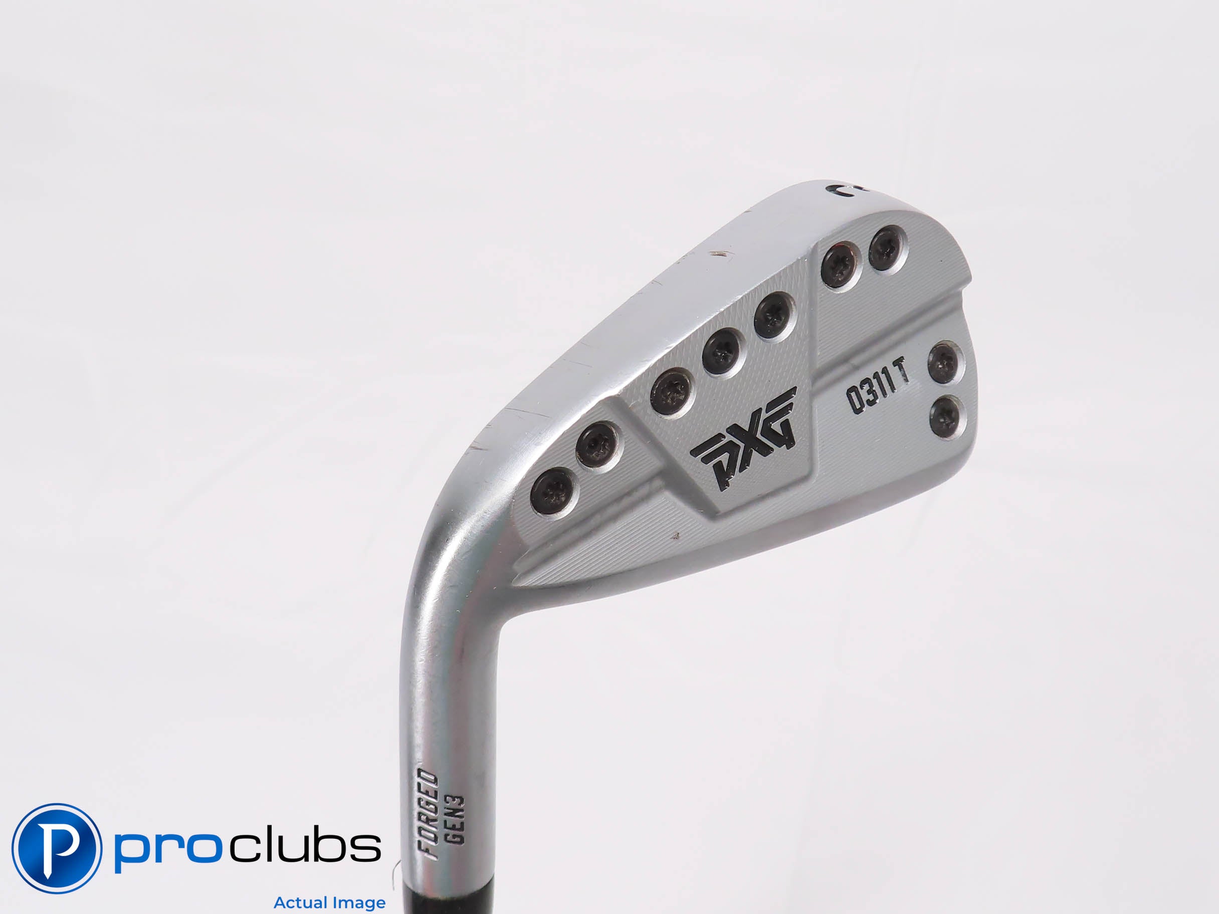 Nice Left Handed PXG 0311T Gen3 20* 3 IRON - HZRDUS 100g X-Flex Graphite 459245