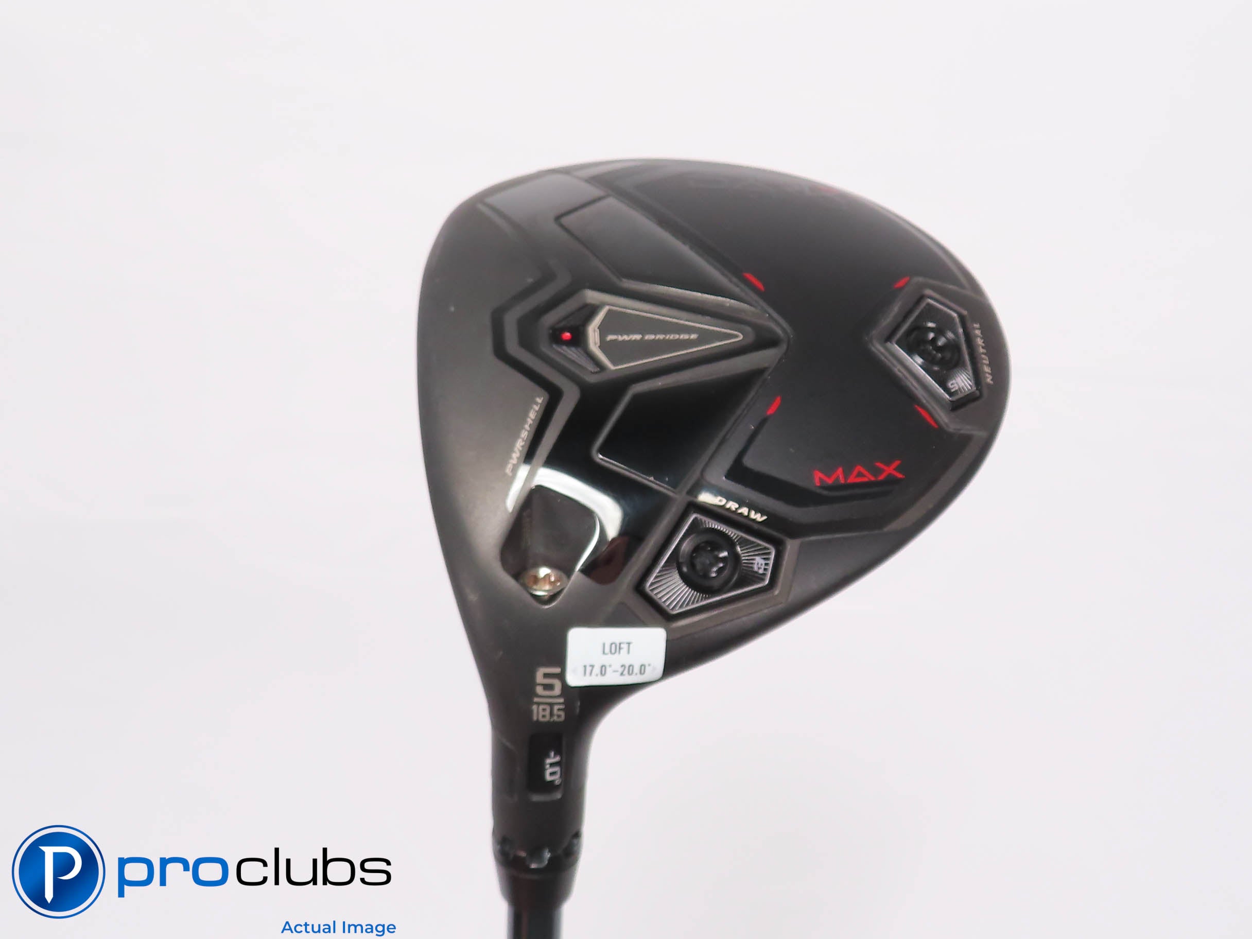 Nice Left Handed Cobra DARKSPEED MAX 18.5* 5 WOOD - LINQ 6F4 Stiff Flex 455876