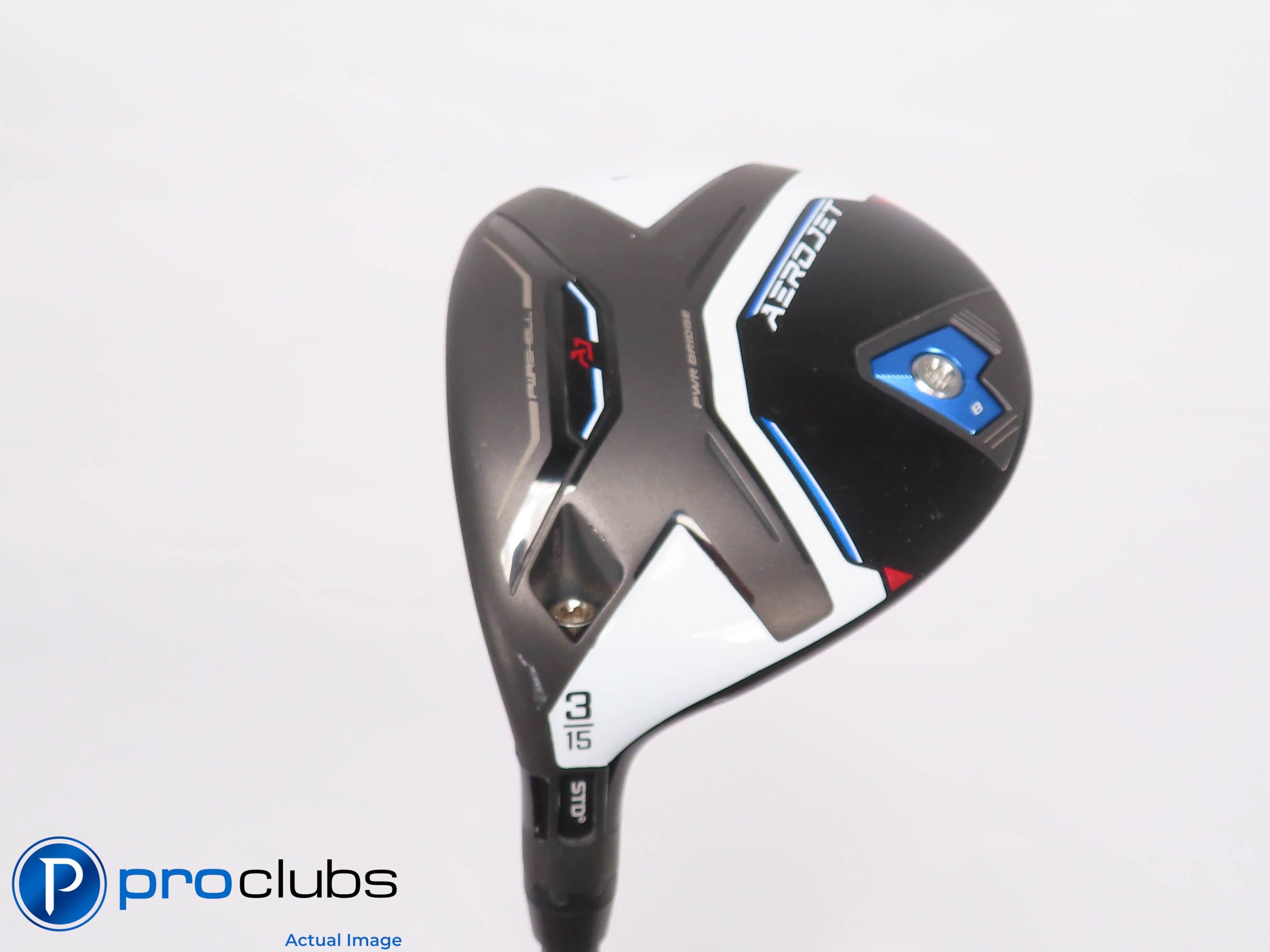 Left Handed Cobra AEROJET 15* 3 WOOD - UST Helium Black 5F3 Regular Flex 453078