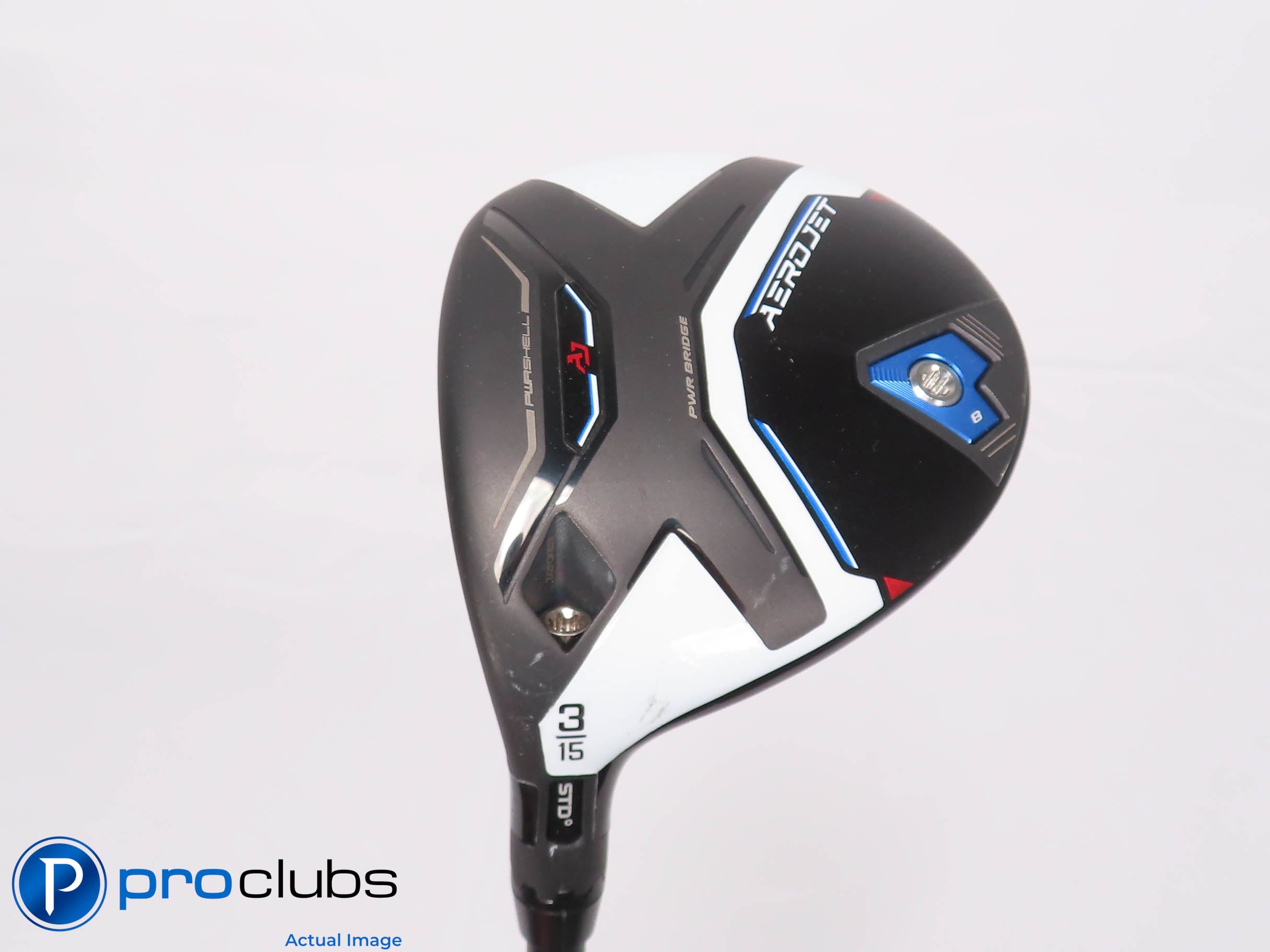 Left Handed Cobra AEROJET 15* 3 WOOD - UST Helium Black 5F3 Regular Flex 452902