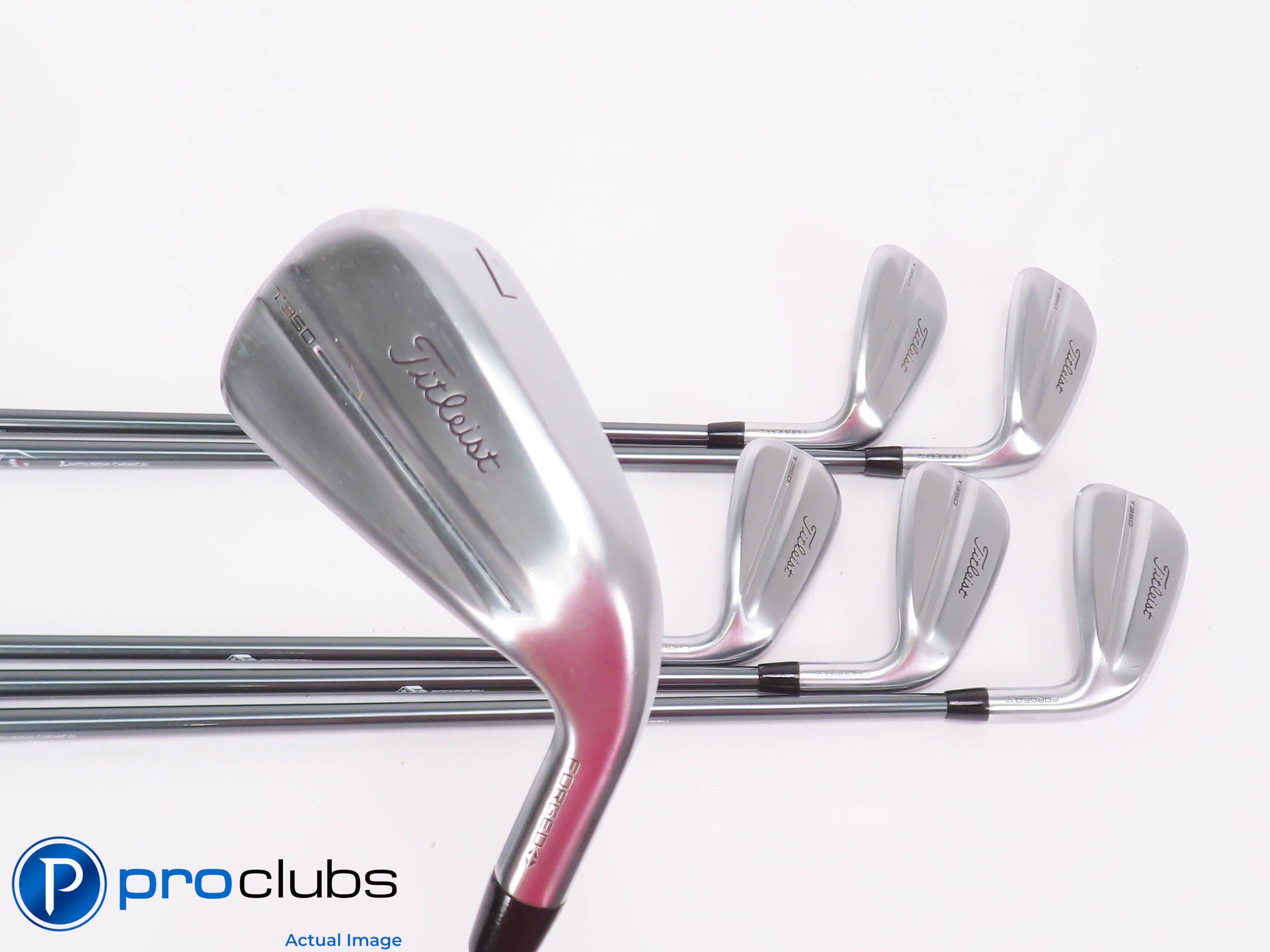 Nice Titleist '25 T350 7-PW,GW,SW IRON SET - MMT 65 Regular Flex Graphite 459424