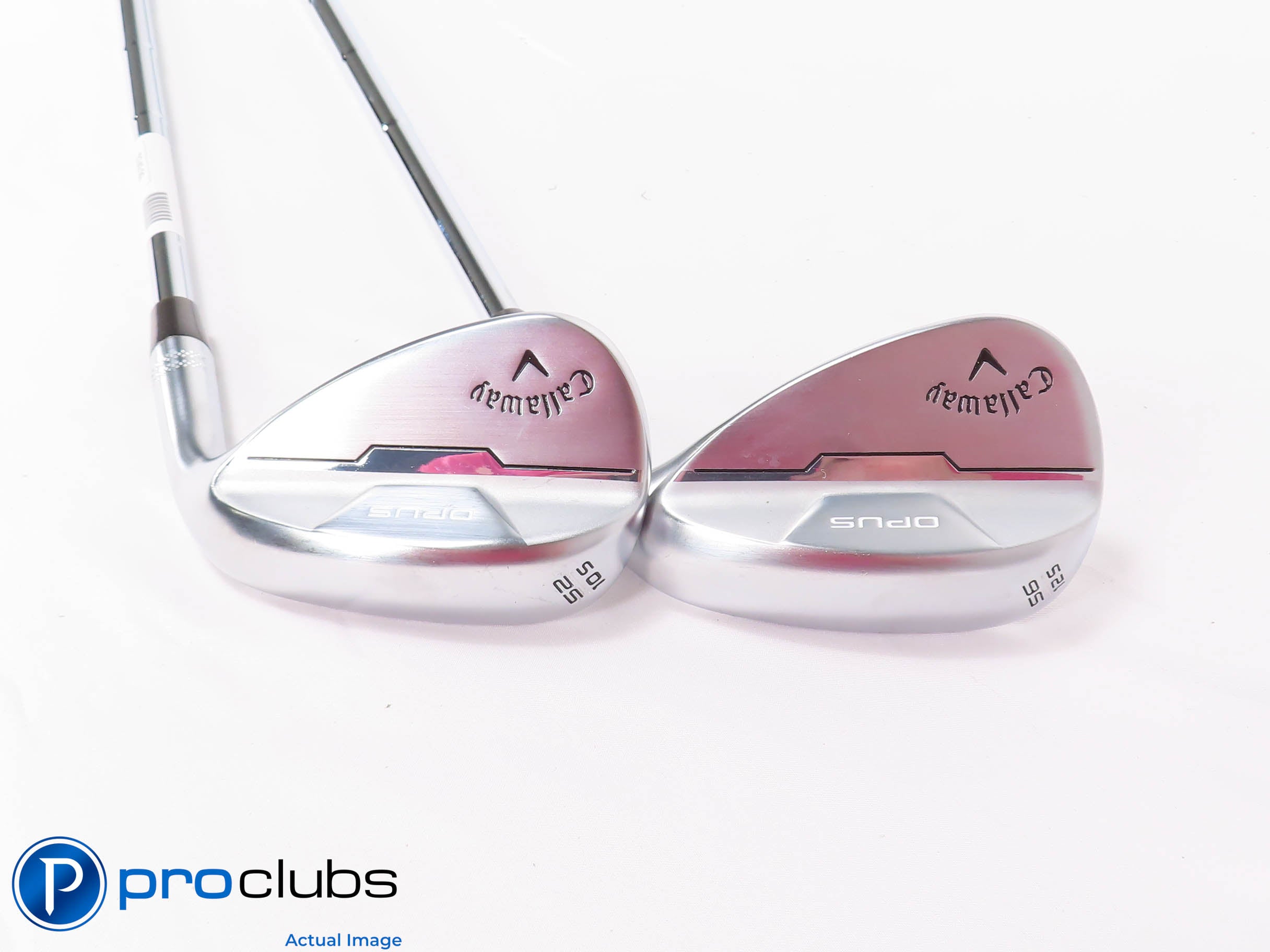 Nice Callaway OPUS Chrome 52*,56* WEDGE SET - DG MID 115 Wedge Flex Steel 458500