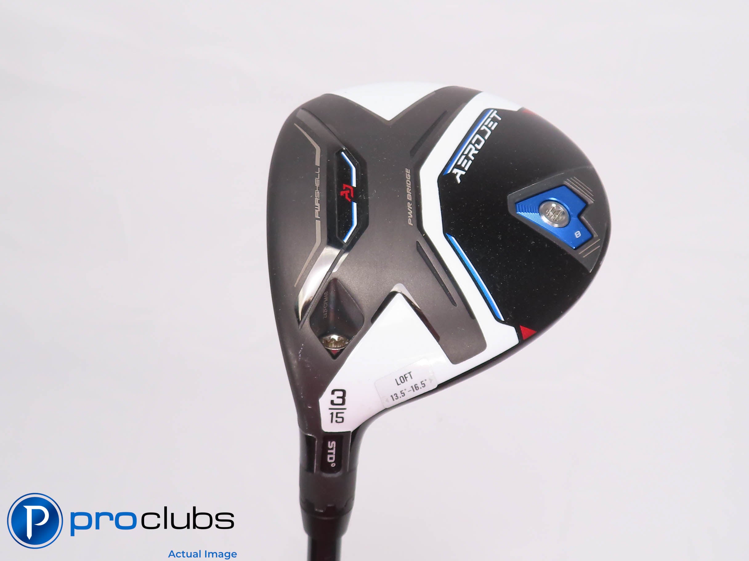 Left Handed Cobra AEROJET 15* 3 WOOD - Kai'li Blue 60 Regular Flex 452907