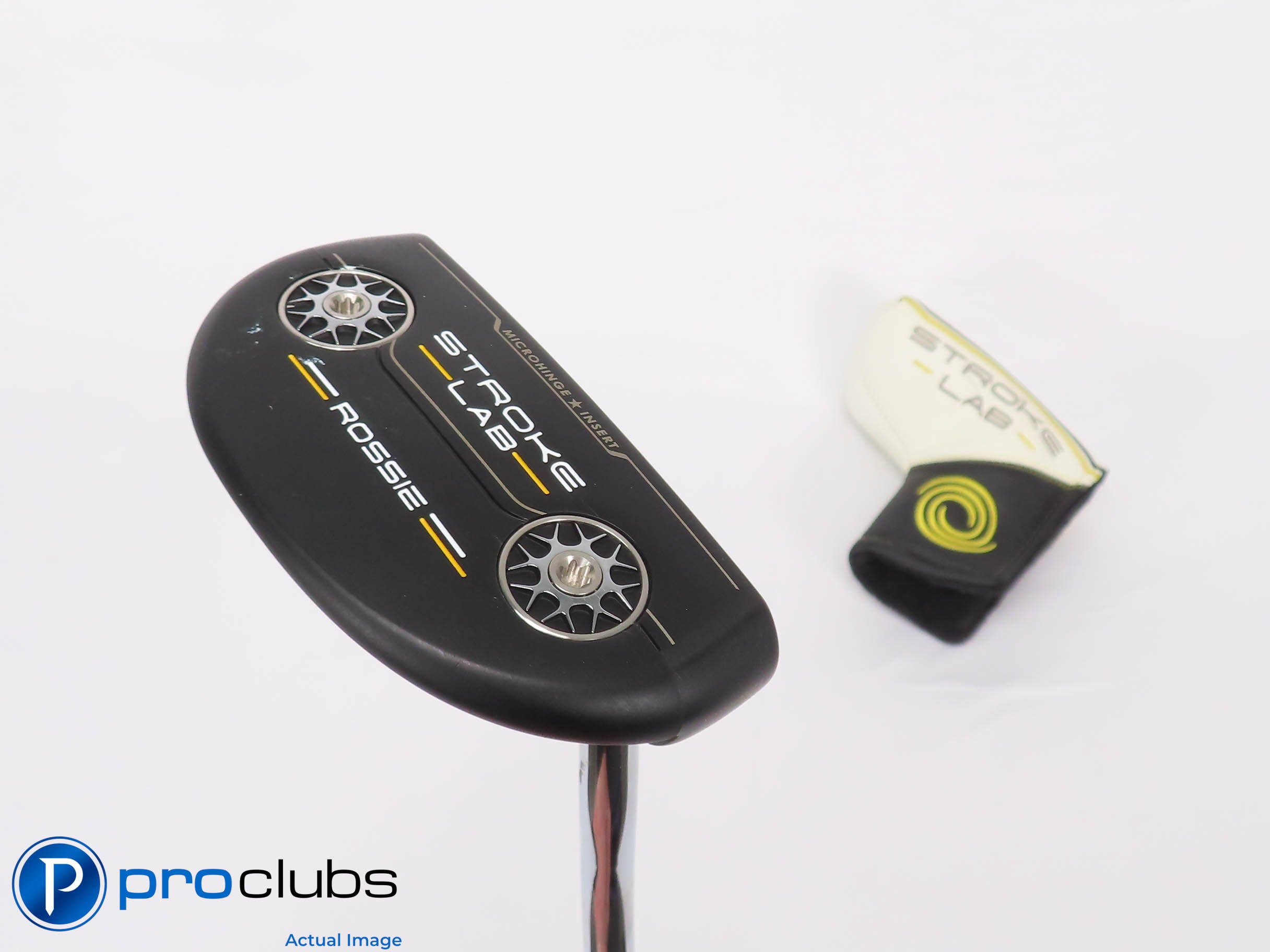 Nice Odyssey STROKE LAB ROSSIE Double Bend 35" PUTTER - Stroke Lab Shaft 459665