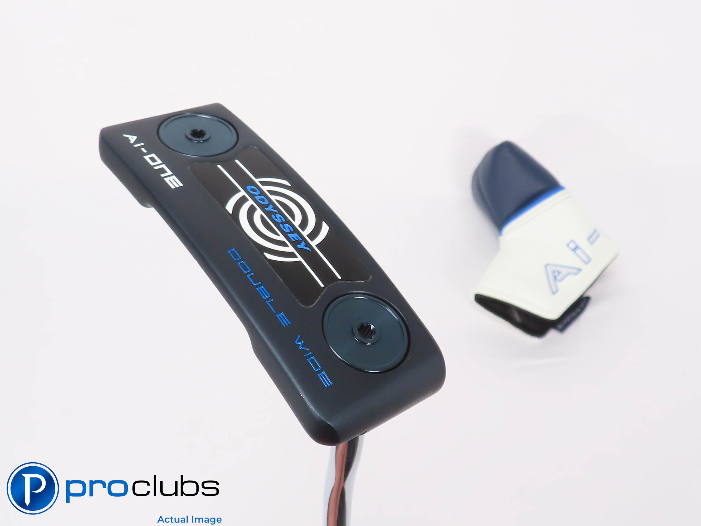 Nice Odyssey Ai-ONE ROSSIE DOUBLE WIDE Double Bend 35" PUTTER w/Cover 459459