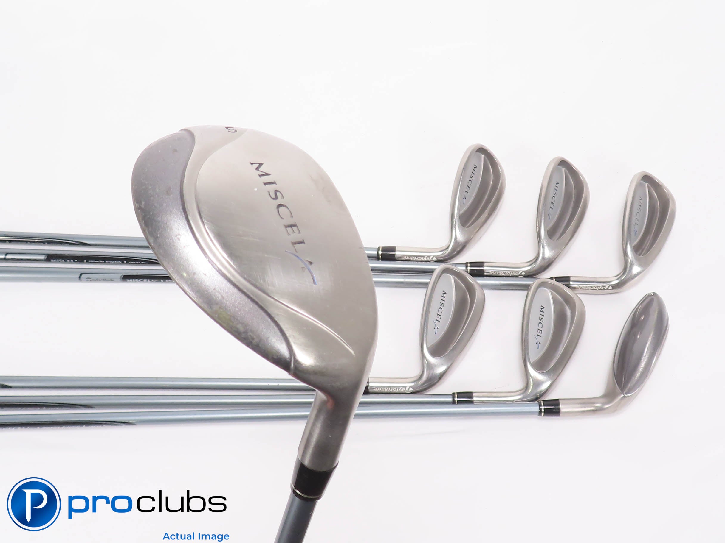Ladies TaylorMade MISCELA 5H,6H,7-PW,SW IRON SET - Ladies Flex 458160