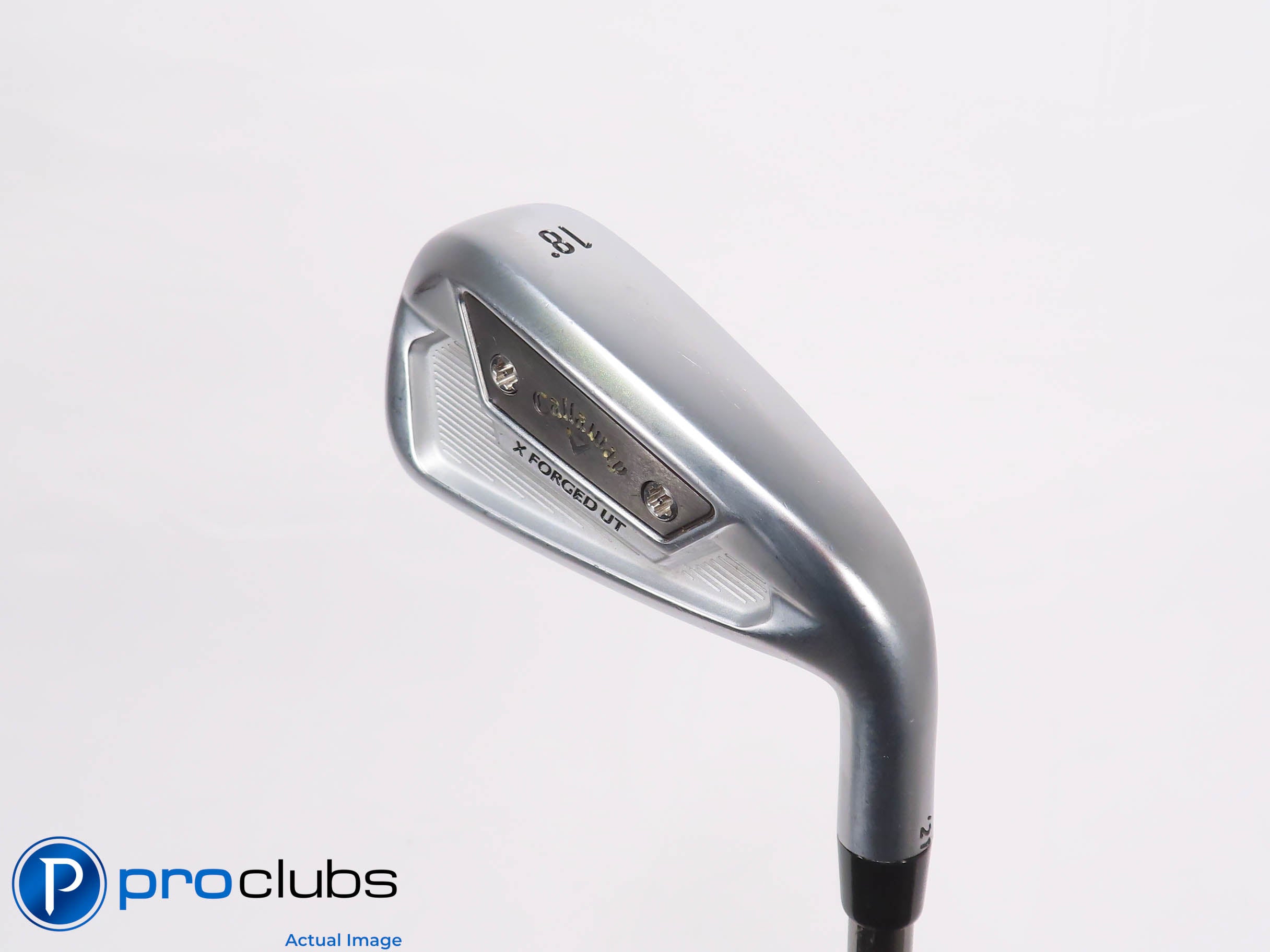 2021 Callaway X Forged UT 18* Driving Iron - Mitsubishi Cool Clubs Stiff #459442