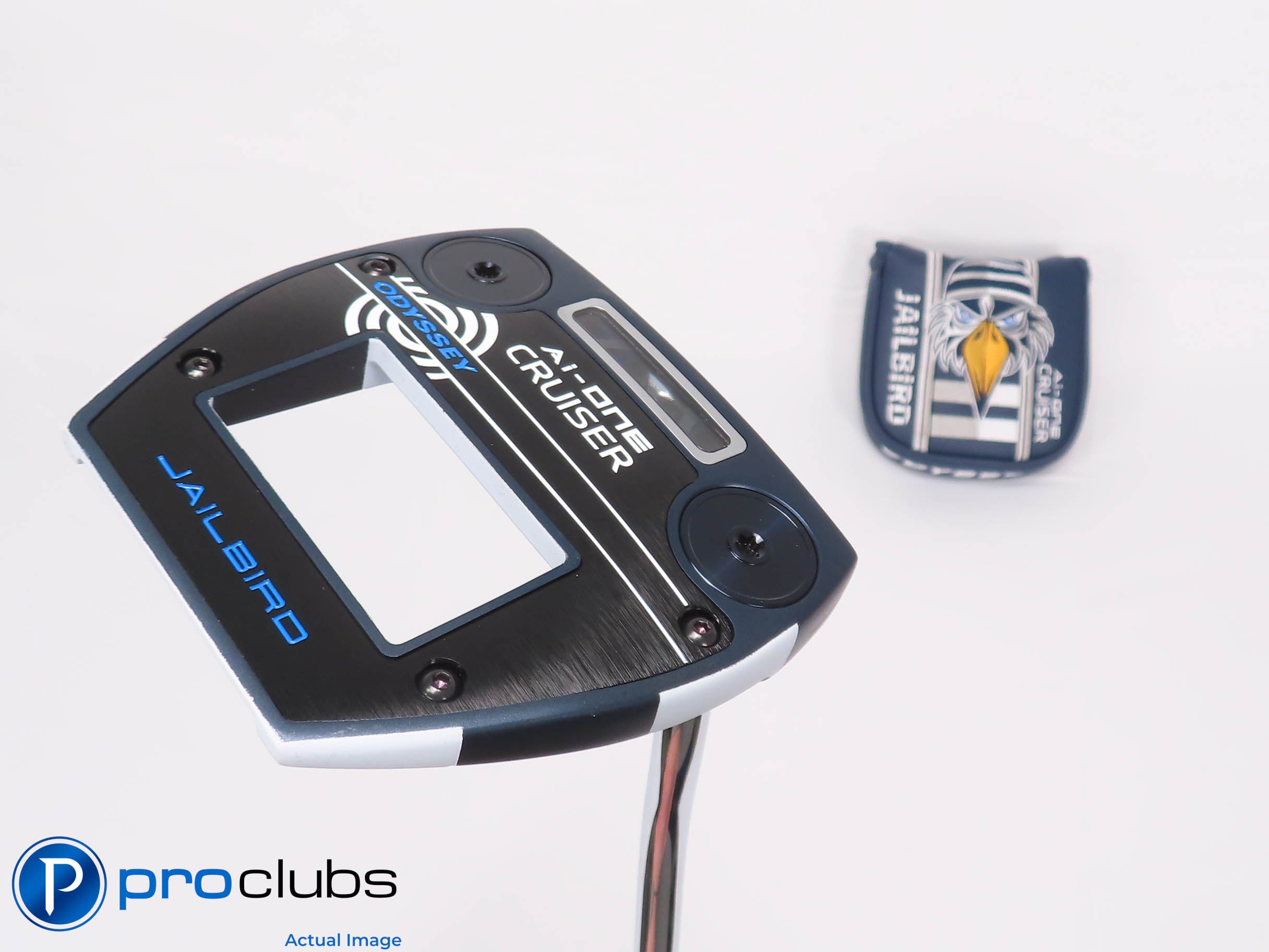 Mint Odyssey Ai-ONE CRUISER JAILBIRD Double Bend 38.5" PUTTER w/Cover 459631