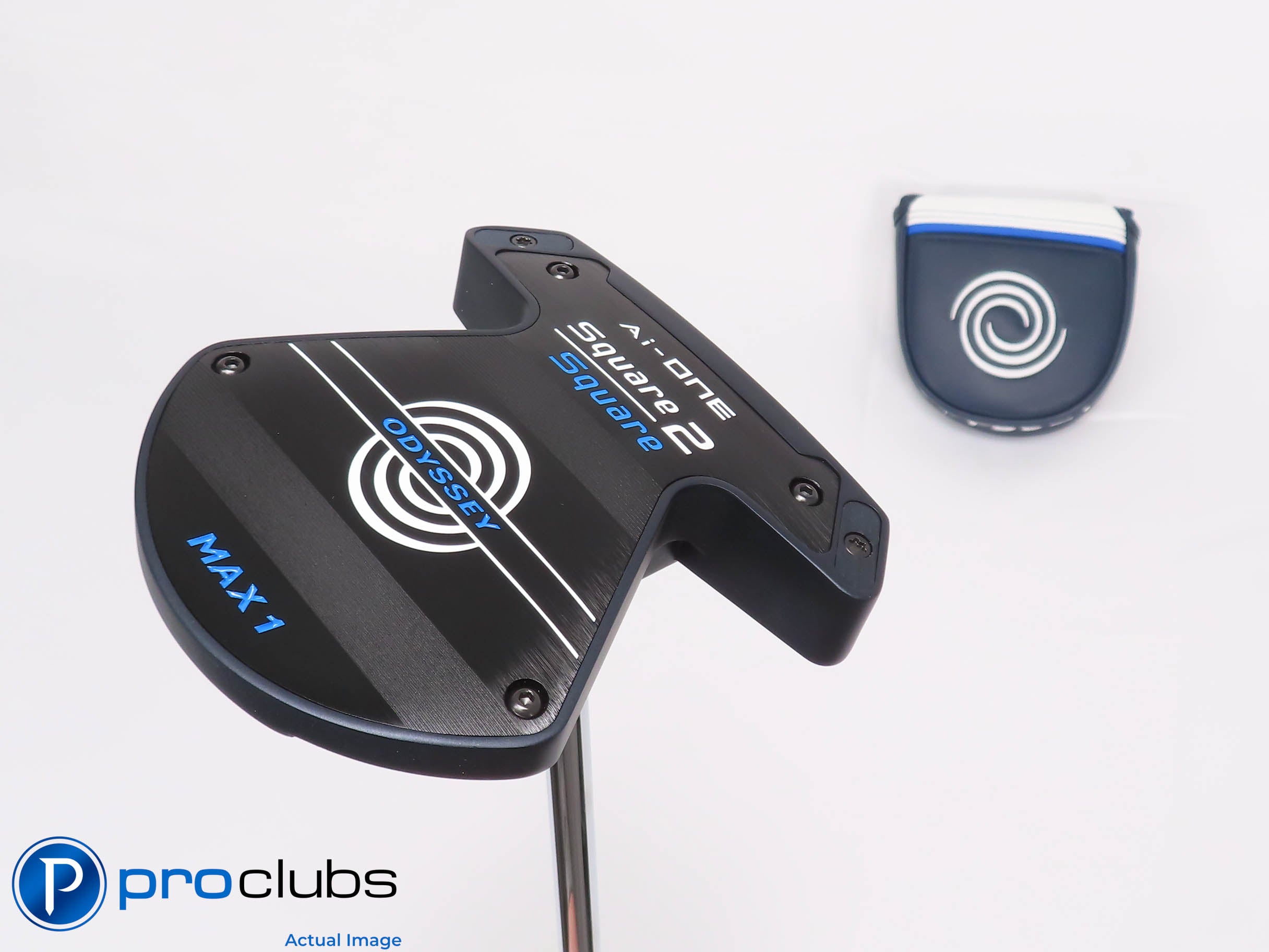 Nice Odyssey Ai ONE Square 2 Square MAX-1 Center Shaft 35" PUTTER w/Cover 459626