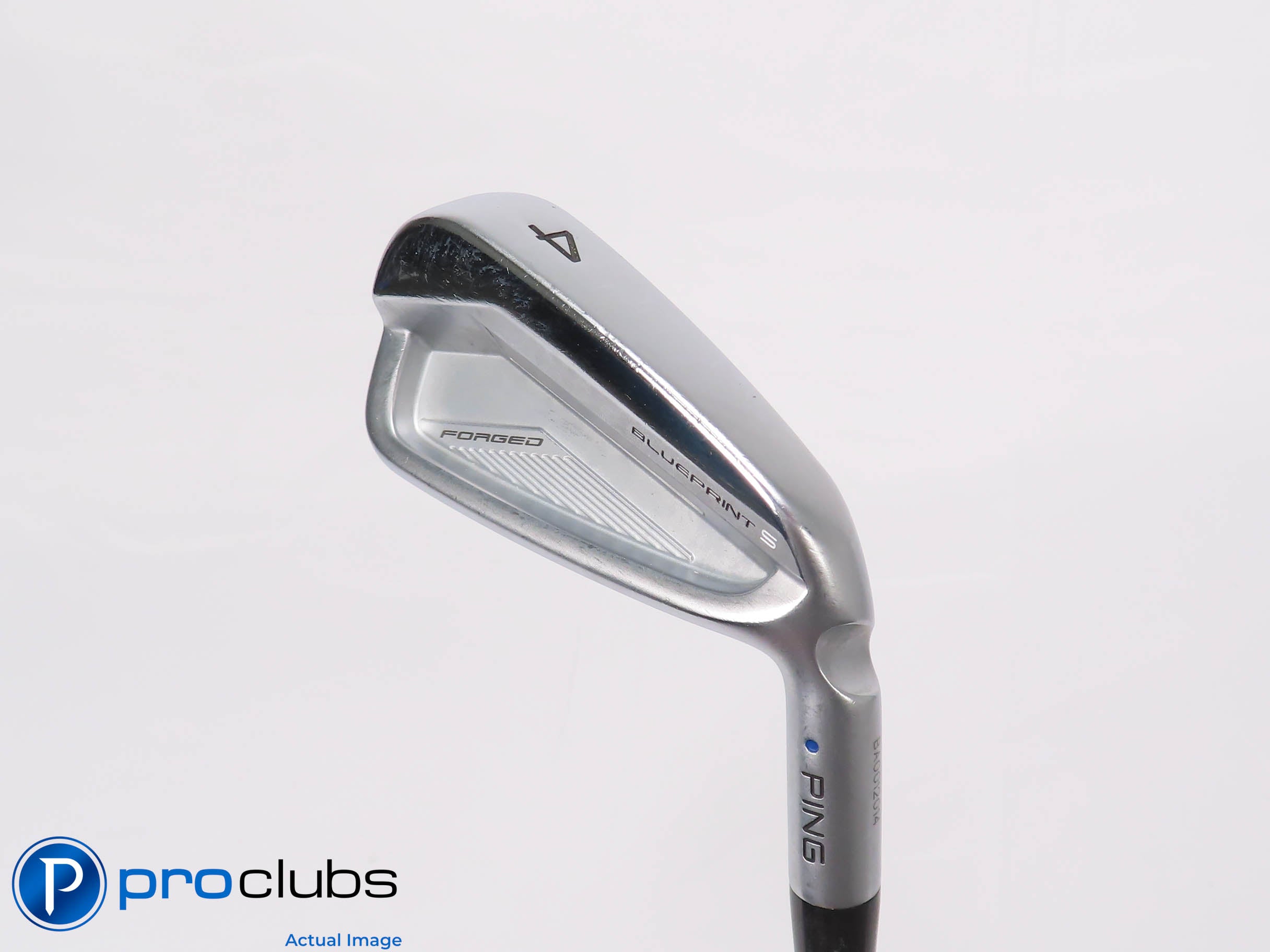 Nice Ping Blueprint S Forged 22.5* 4 IRON Blue Dot - DG Stiff Flex Steel 459599