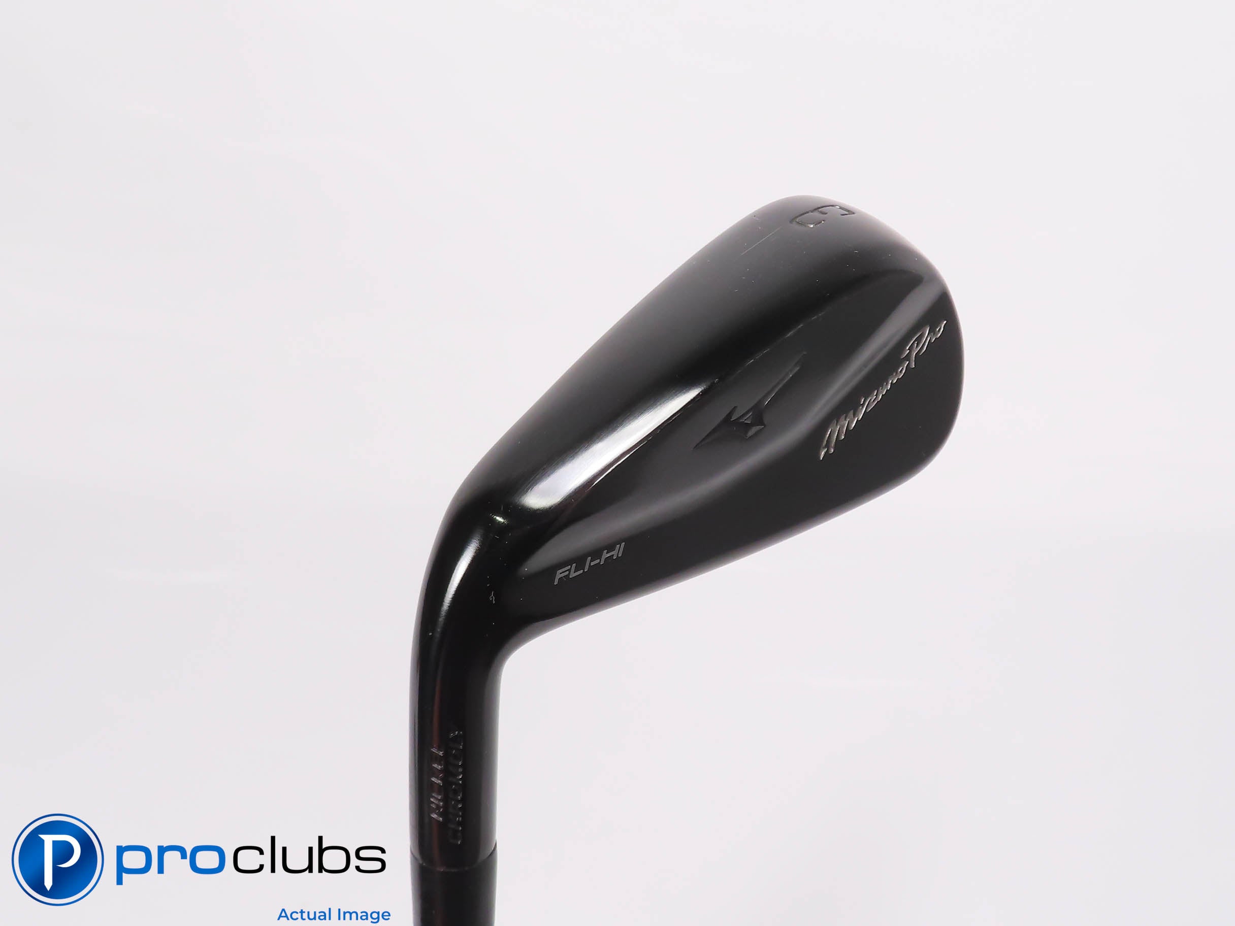 Left Handed Mizuno Pro FLI-HI Driving 3 Iron - KBS Tour 90g Stiff Flex - 459504