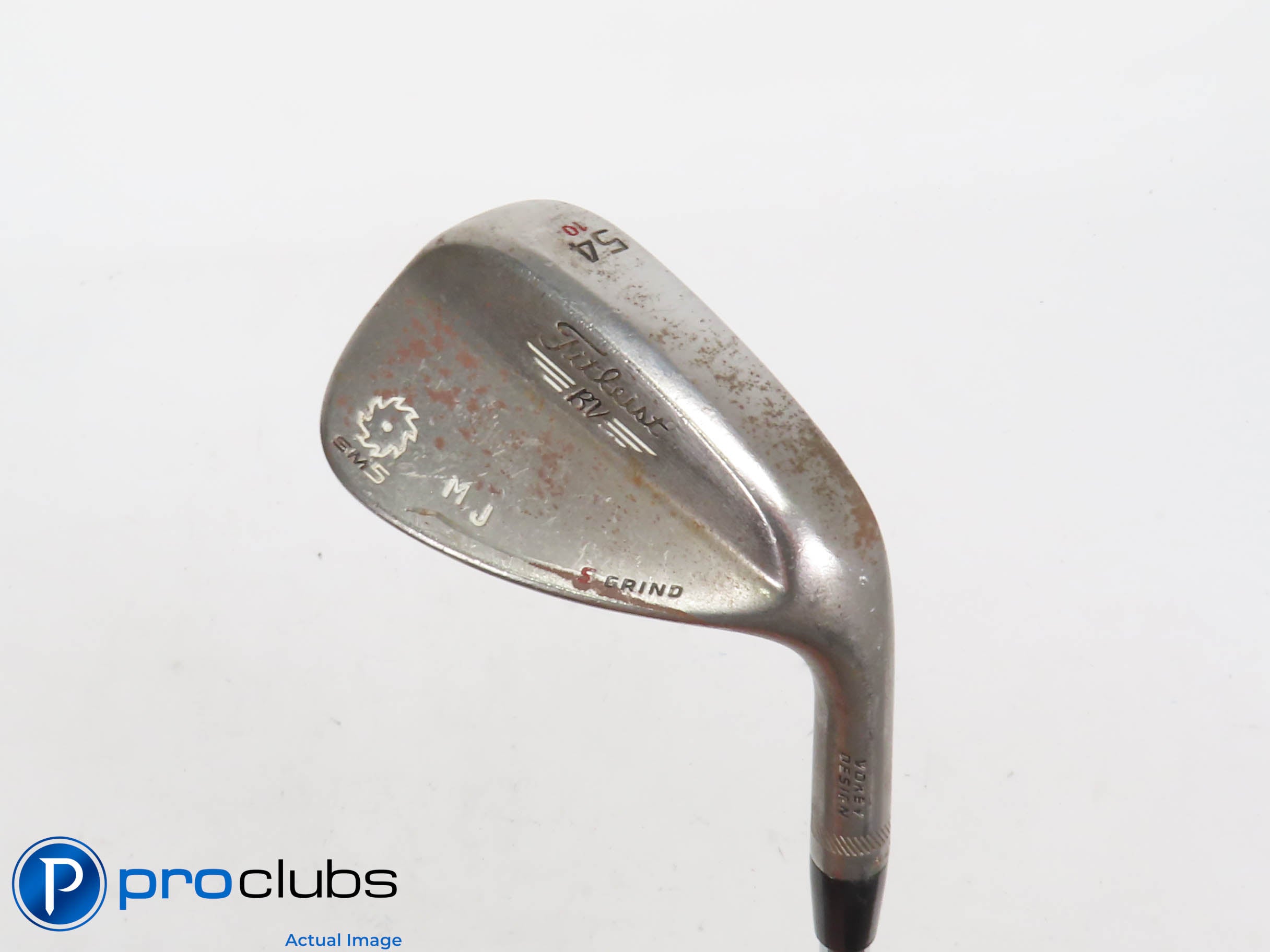 TOUR ISSUE! Titleist Vokey SM5 RAW (10* S-Gring) 54* Wedge S400 #414226