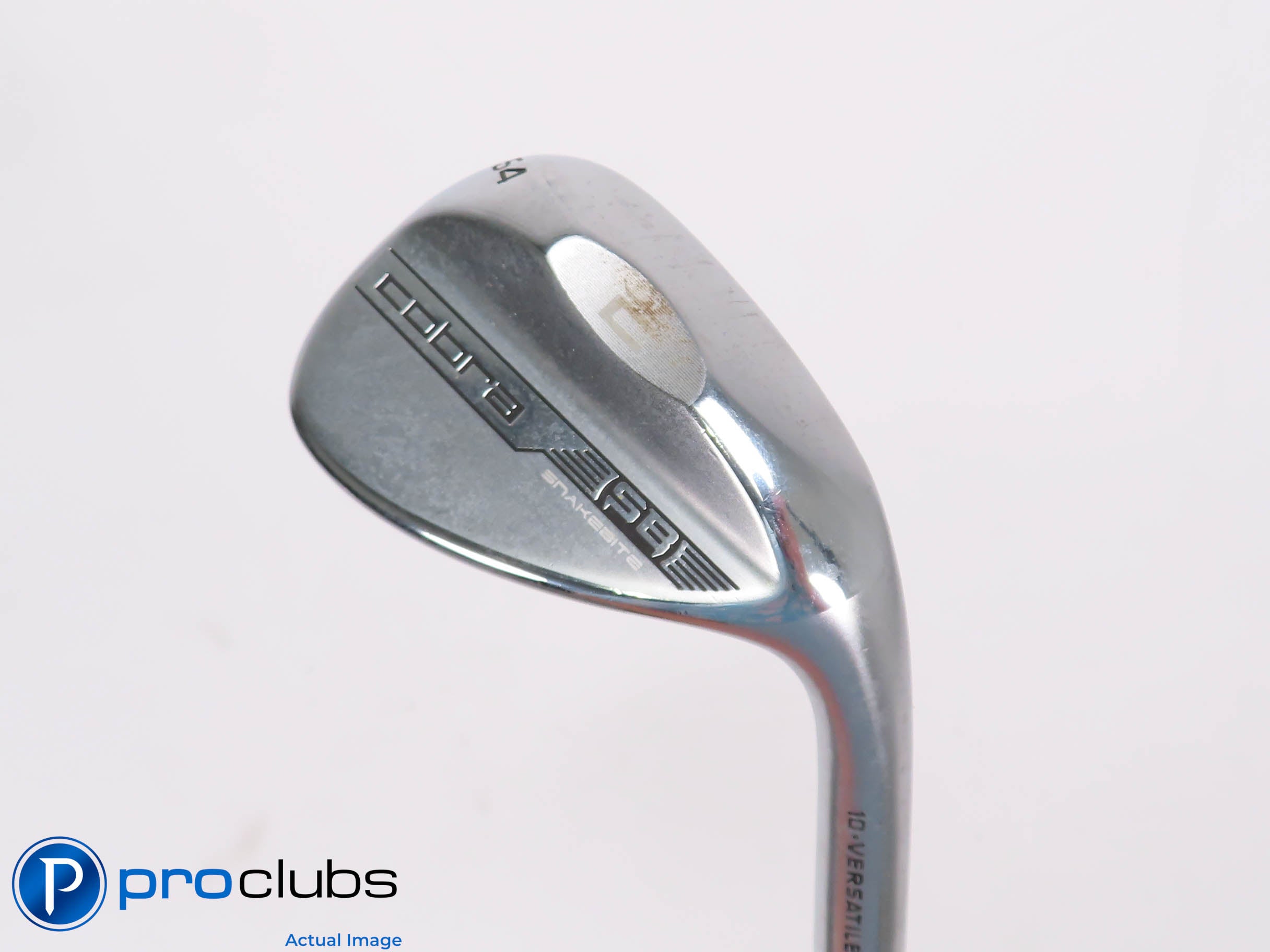 Nice Cobra '23 SB Chrome 54*(10*) WEDGE V-Grind KBS 125 Stiff Flex Steel 456670