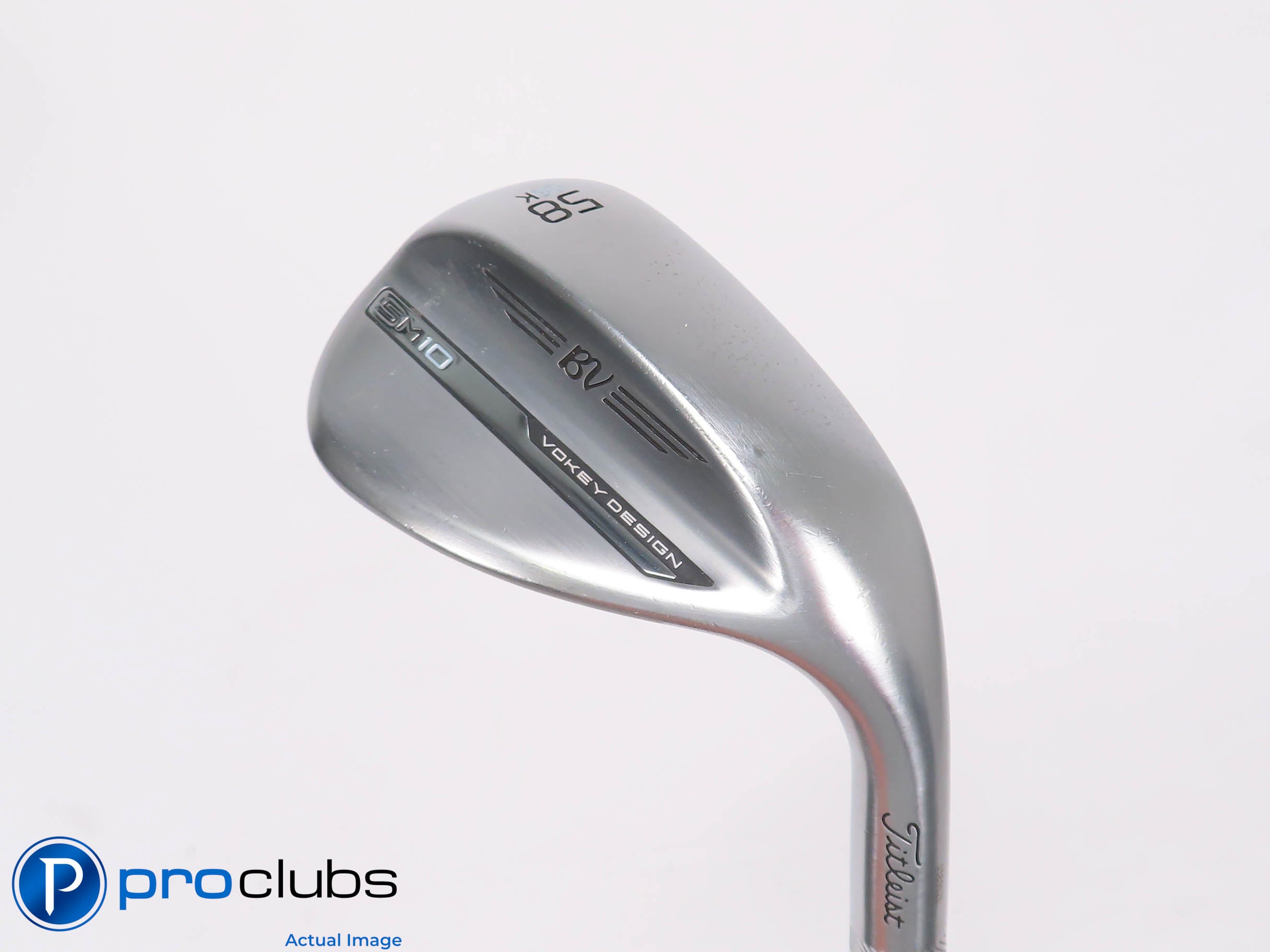 Nice Titleist Vokey SM10 58*(6*) WEDGE K-Grind - Vokey Wedge Flex Steel 457385