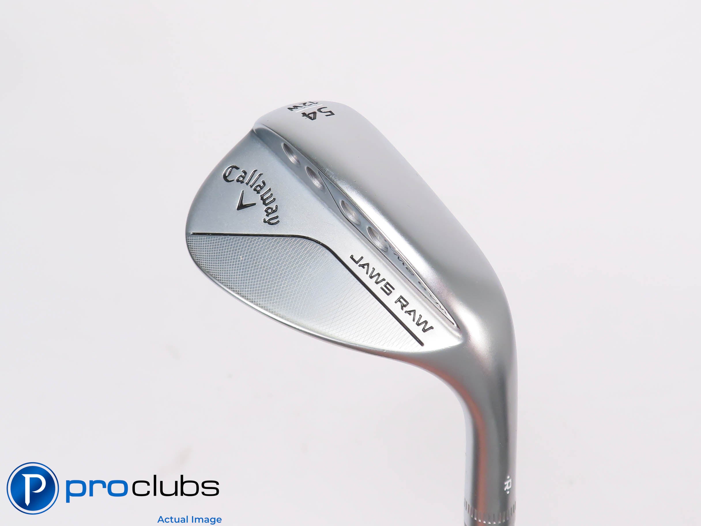 Callaway JAWS RAW 54*(12*) Chrome Wedge W-Grind - Catalyst Wedge Flex - 457272