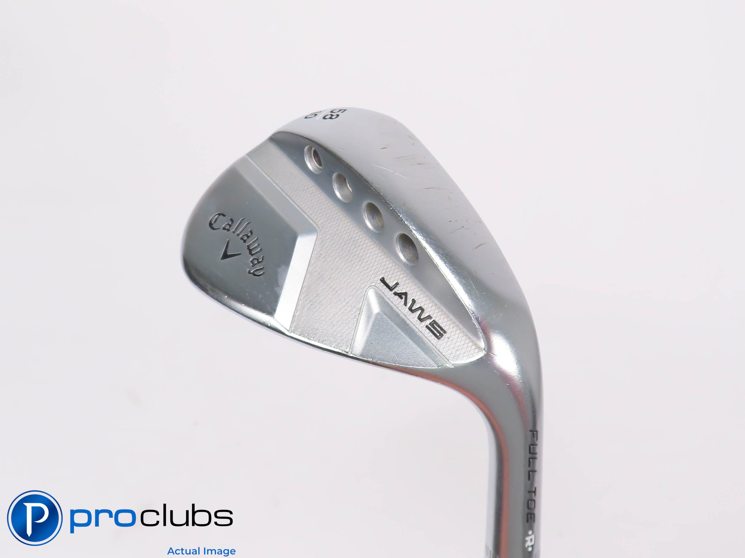 Callaway JAWS FULL TOE 58*(10*) Chrome Wedge - Catalyst Wedge Flex - 457273