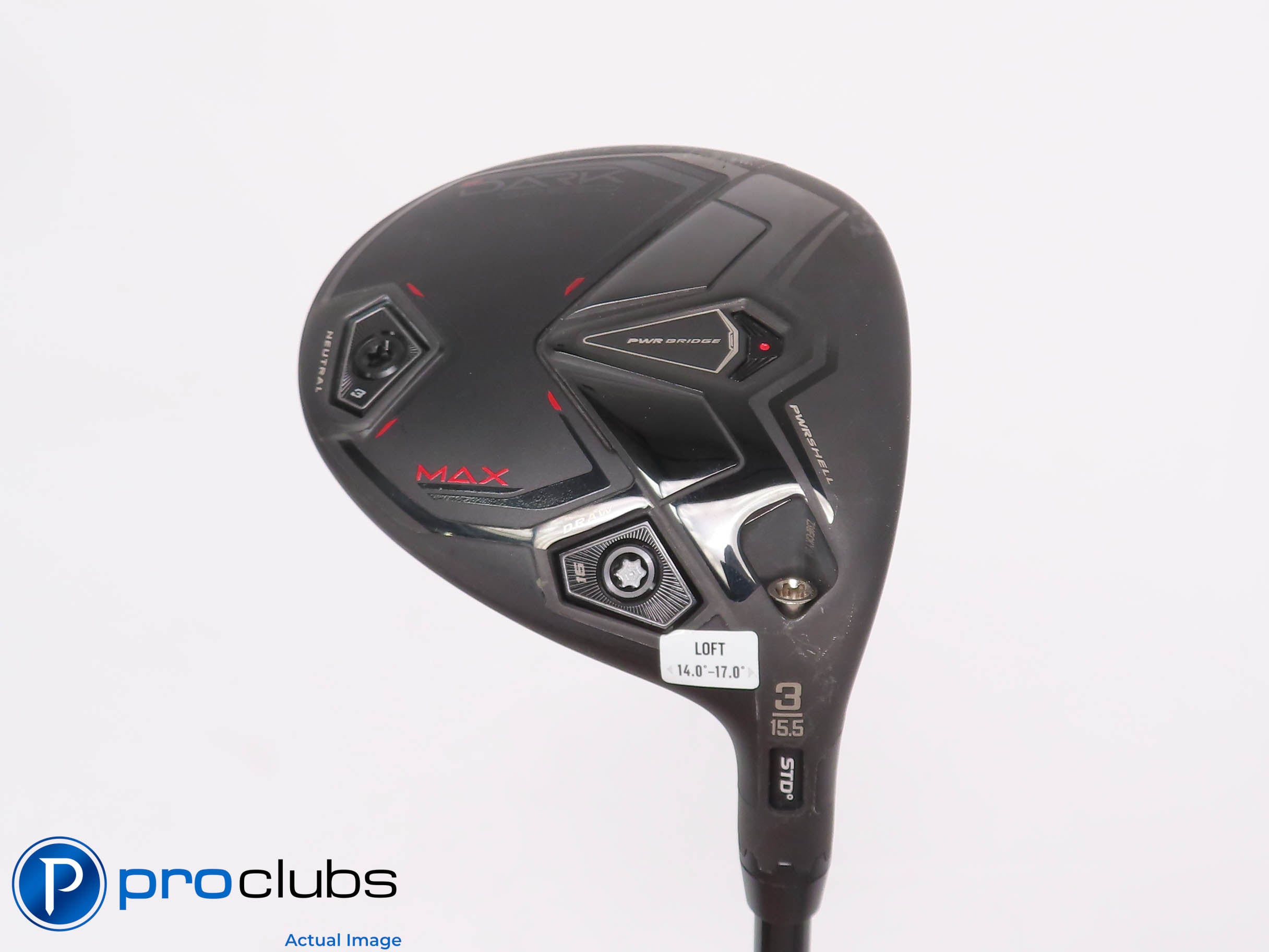 Cobra DARKSPEED MAX 15.5* 3 Wood - Mitsubishi Kai'li Red 50g Regular - 456128