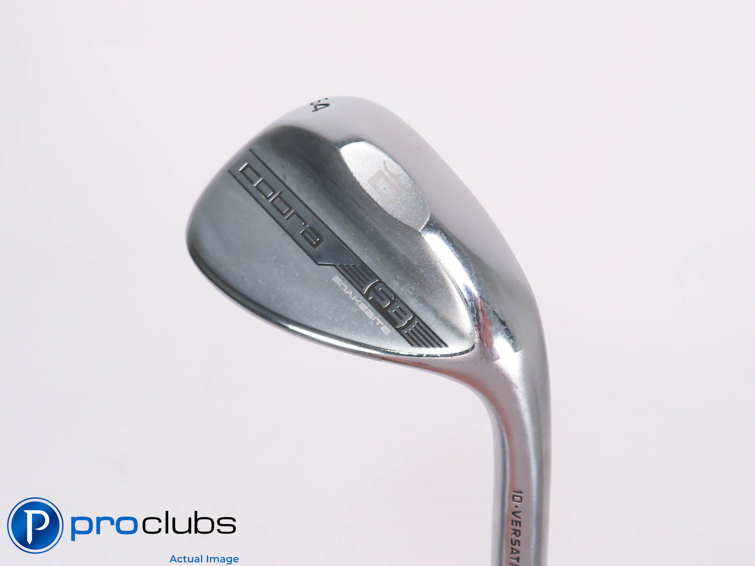 Nice Cobra '23 SB Chrome 54*(10*) WEDGE V-Grind KBS 125 Stiff Flex Steel 456717