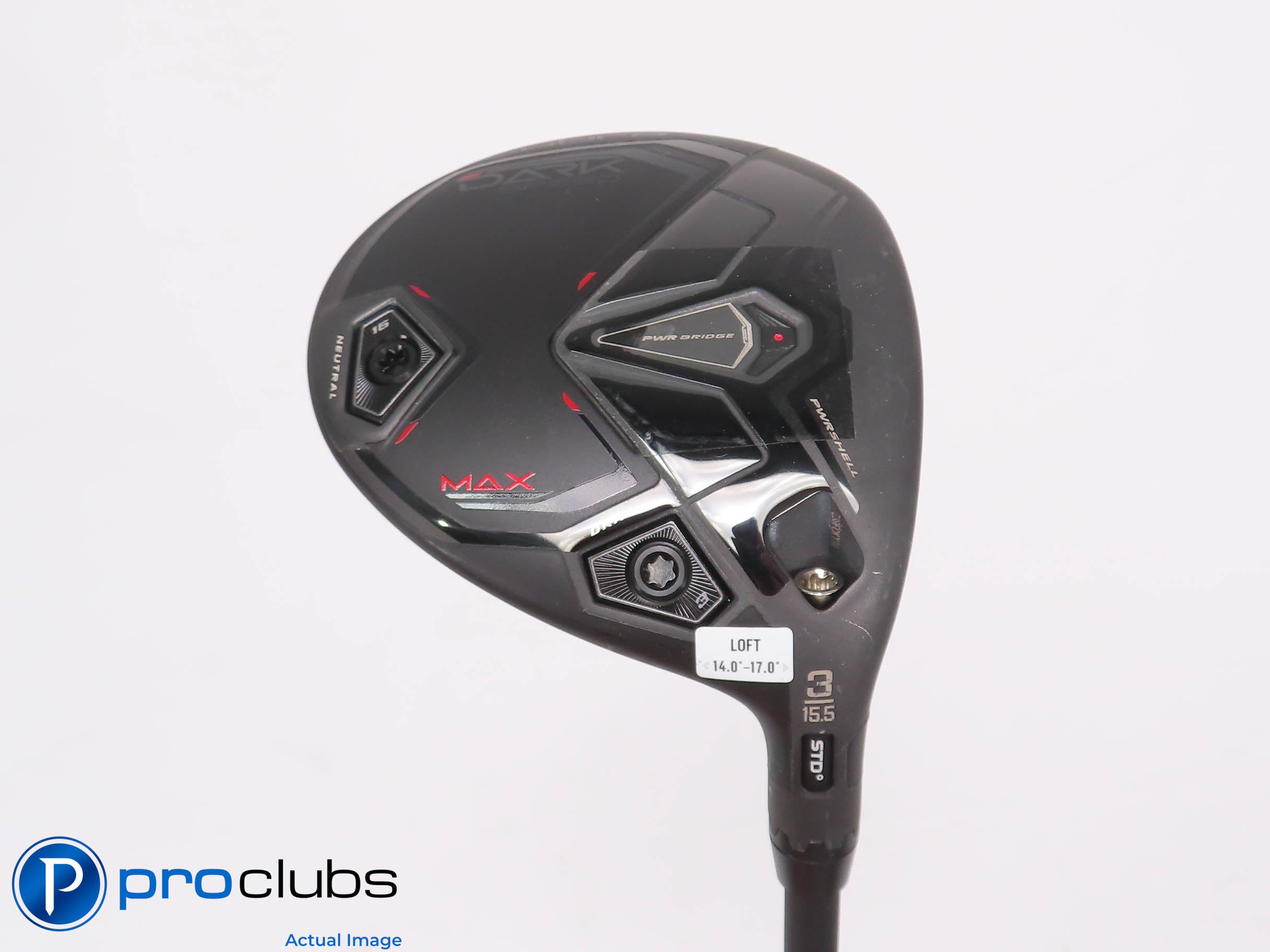 Nice Cobra DARKSPEED MAX 15.5* 3 WOOD - HZRDUS CB Red 50g 5.0 Senior Flex 456134
