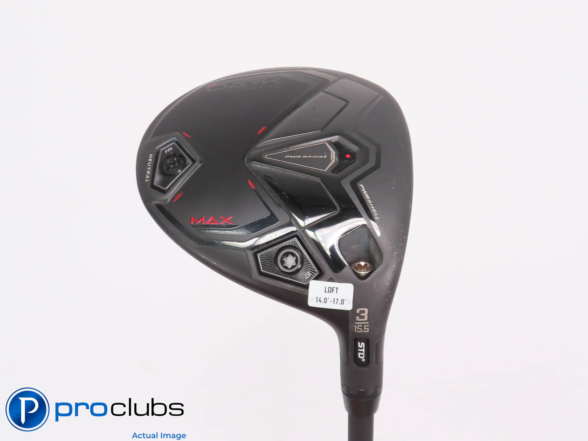 Nice Cobra DARKSPEED MAX 15.5* 3 WOOD - HZRDUS CB Red 50g 5.0 Senior Flex 456139