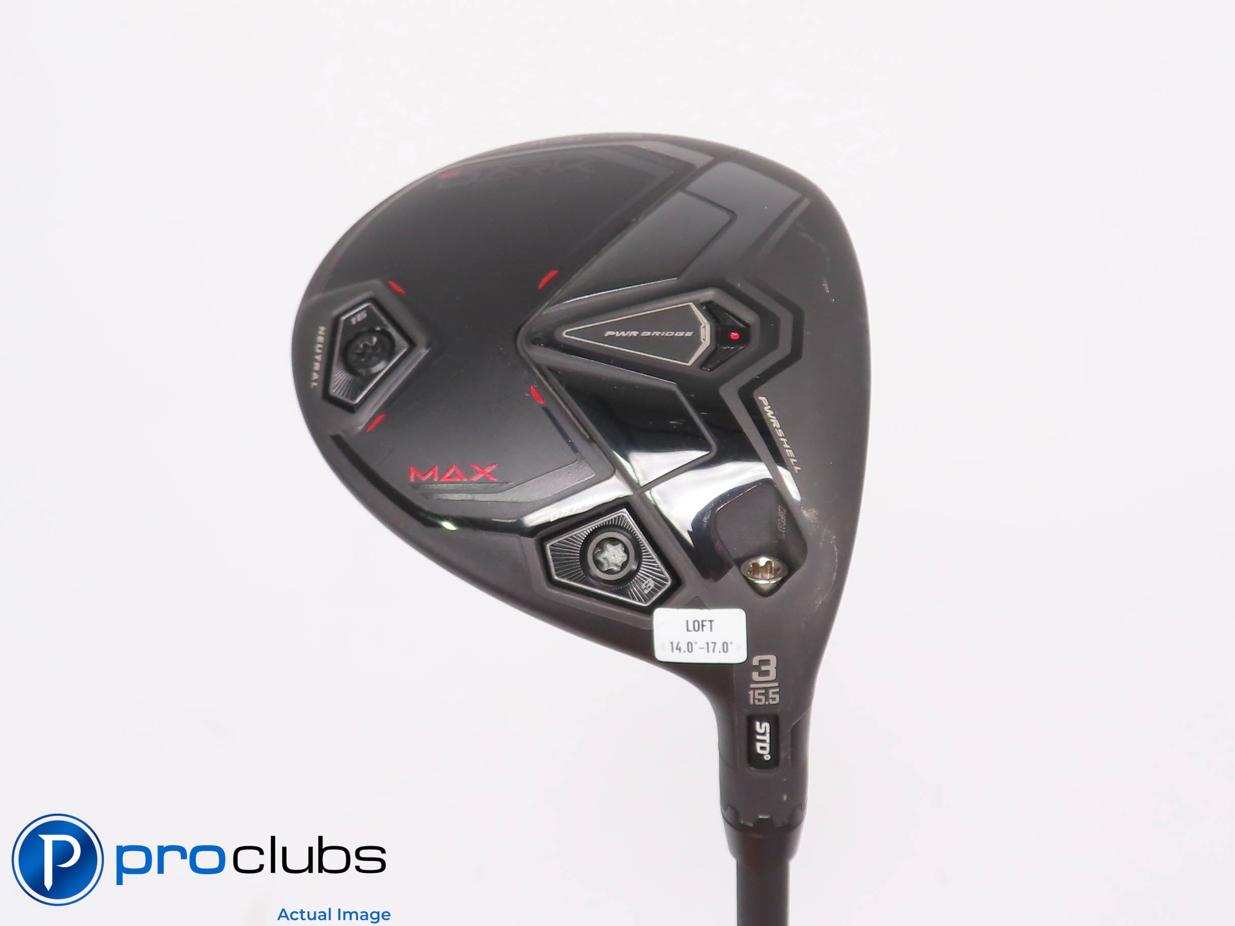 Cobra DARKSPEED MAX 15.5* 3 WOOD - HZRDUS CB Red 50g 5.0 Senior Flex 456132