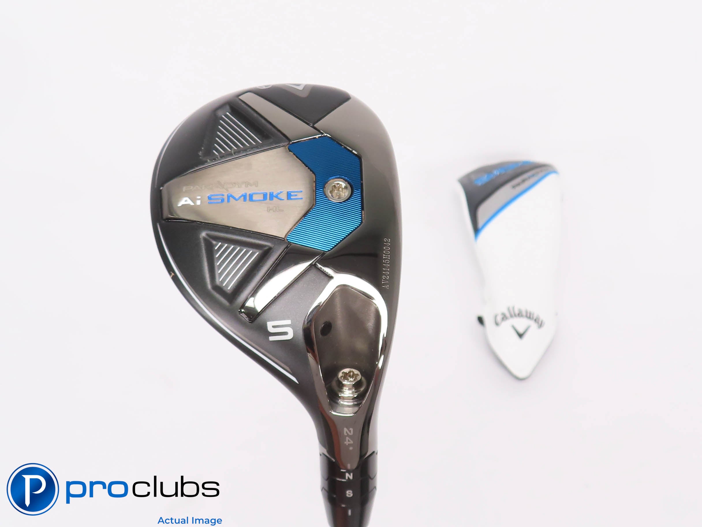 Callaway PARADYM Ai Smoke HL 24* 5 Hybrid w/HC - Cypher Fifty 5.0 Senior #457613