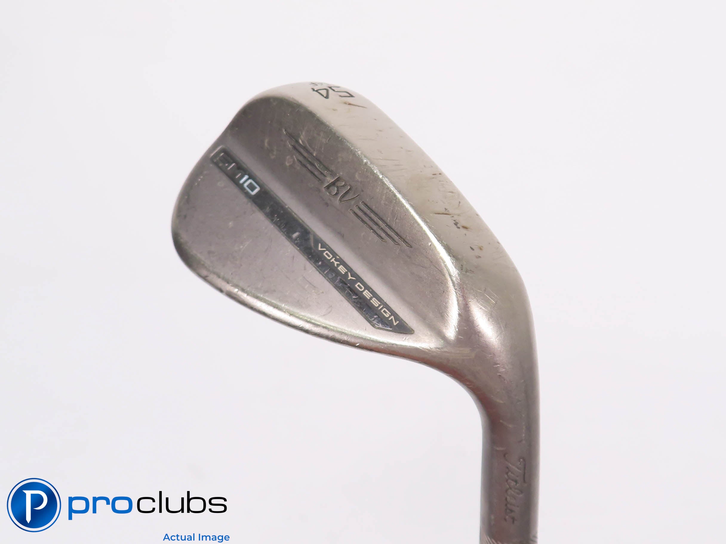 Titleist Vokey SM10 54*(14*) Wedge F-Grind - ONYX DG Tour Issue Stiff - 457640