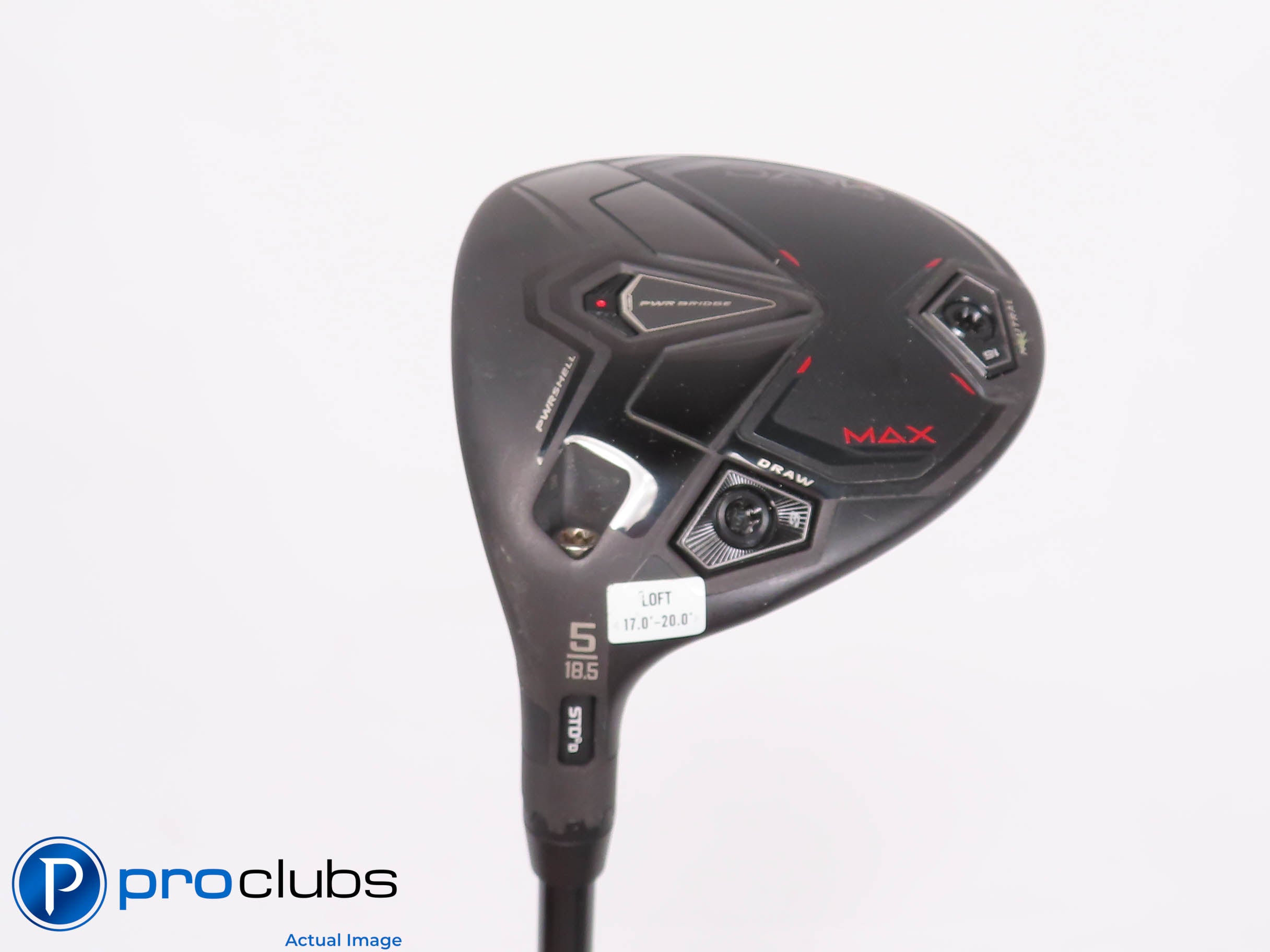Left Handed Cobra DARKSPEED MAX 18.5* 5 WOOD - Kai'li Blue 60 Stiff Flex 455841