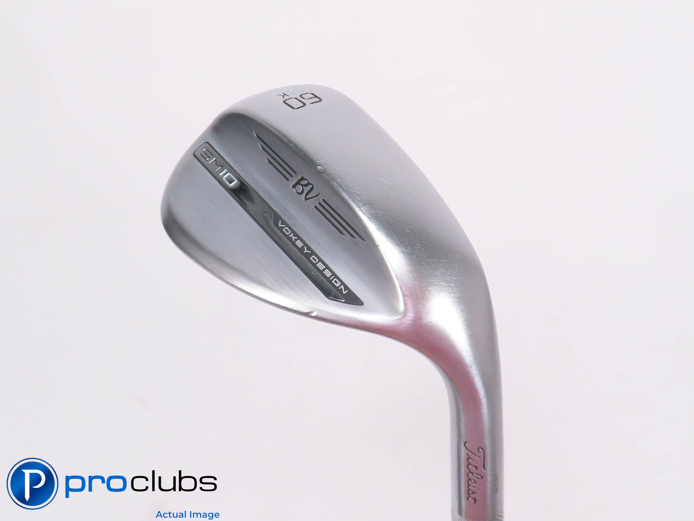 Nice Titleist Vokey SM10 60*(6*) WEDGE K-Grind -80G40 Stiff Flex Graphite 457823