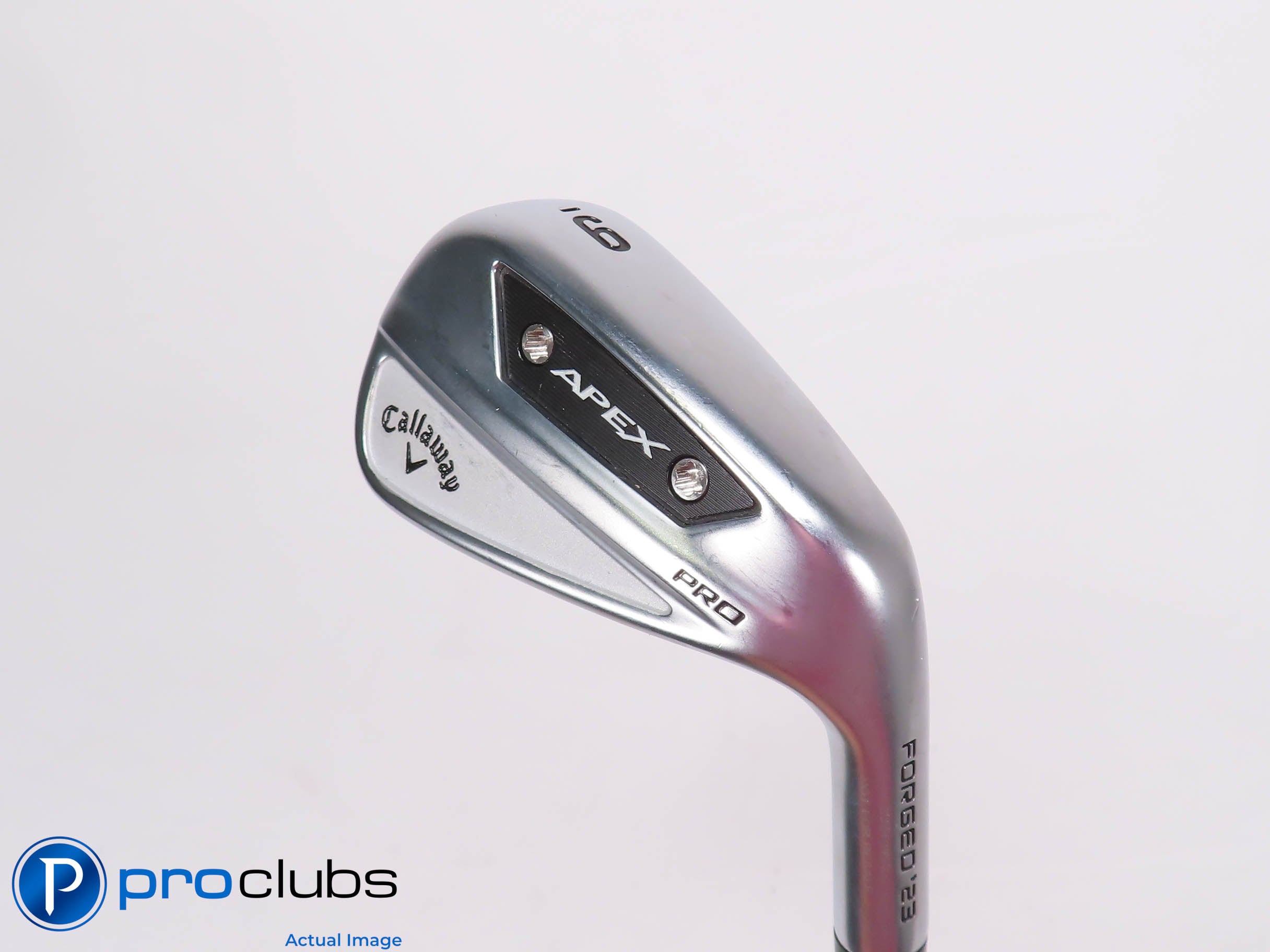 Nice Callaway '23 APEX PRO 41* 9 IRON - DG MID 115 S300 Stiff Flex Steel 456480