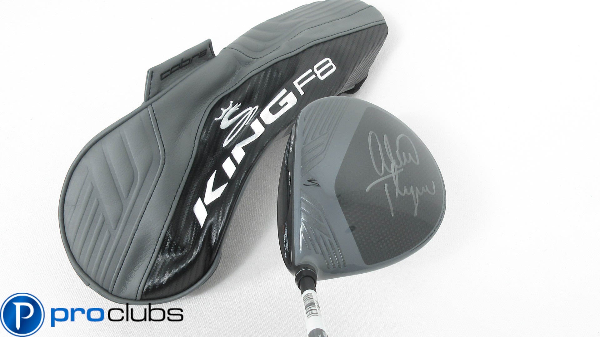 NEW COBRA KING F8 "Lexi Thompson" AUTOGRAPHED DRIVER REGULAR w/HEADCOVER #375502