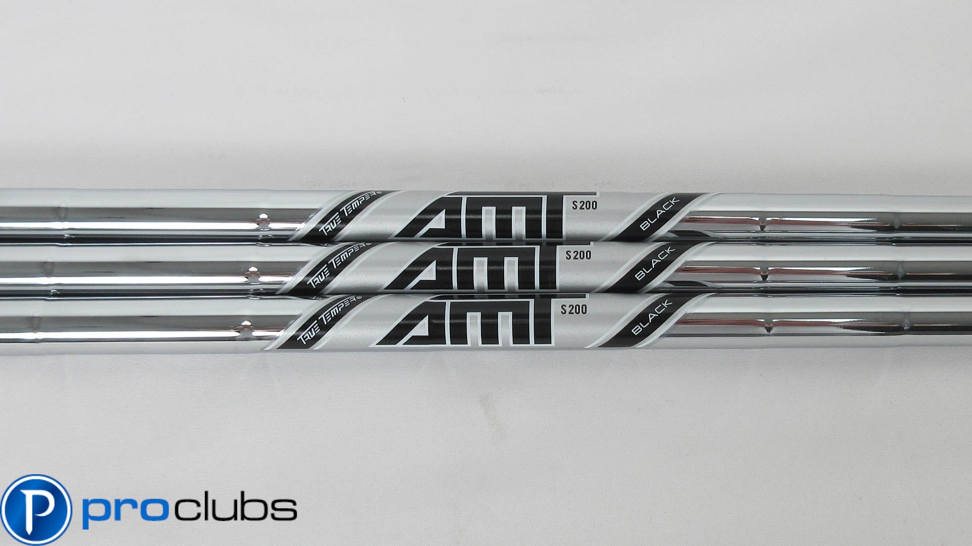 3pc NEW TRUE TEMPER AMT BLACK S200 STIFF FLEX STEEL WEDGE SHAFTS .355 #407625