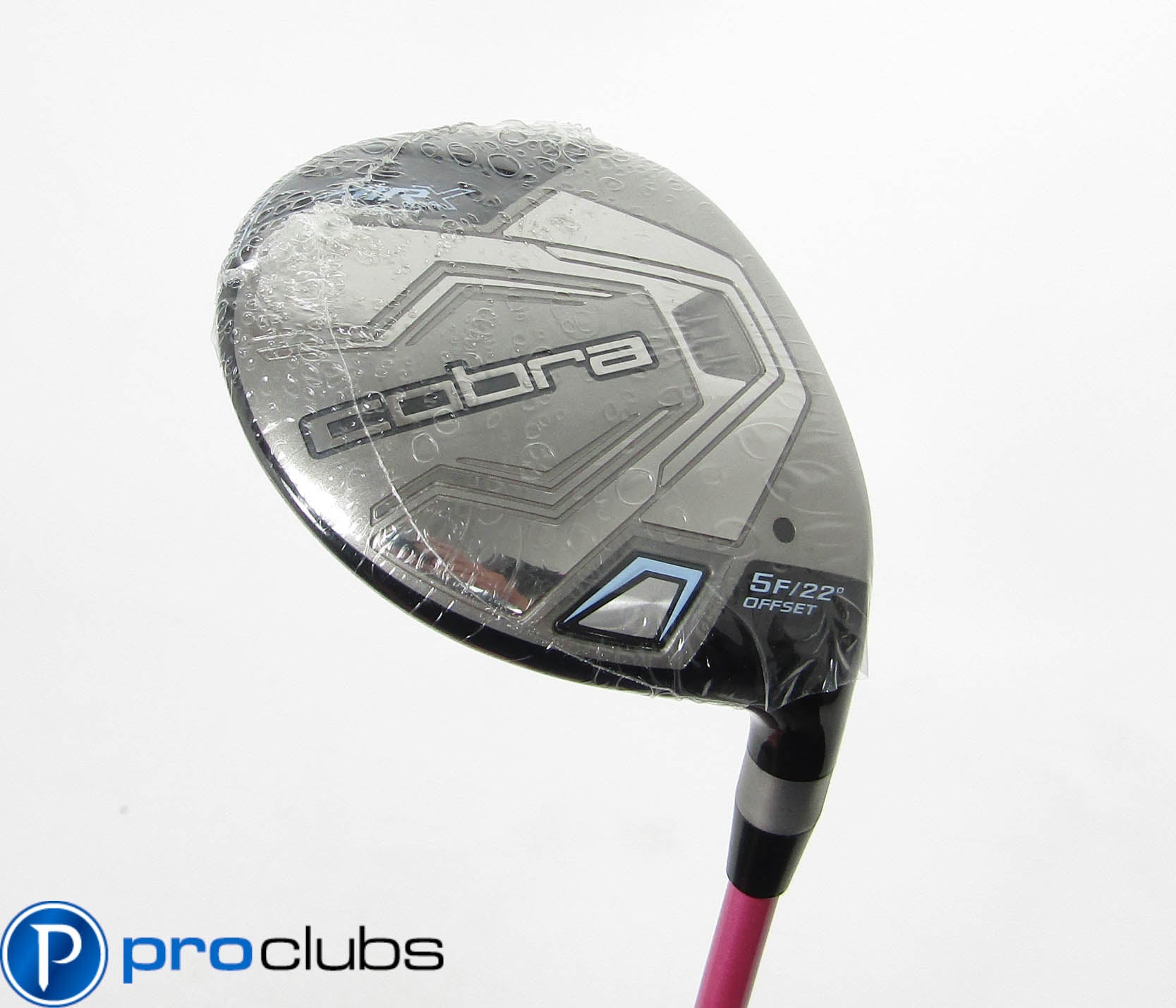NEW LADIES COBRA AIR-X (2) OFFSET 22* 5 FAIRWAY WOOD ALDILA NV PINK 458604
