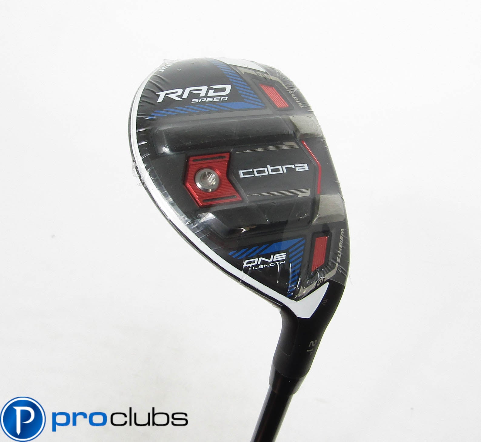 NEW COBRA KING RAD SPEED ONE LENGTH 21* #4 HYBRID TENSEI BLUE 75 STIFF #458646