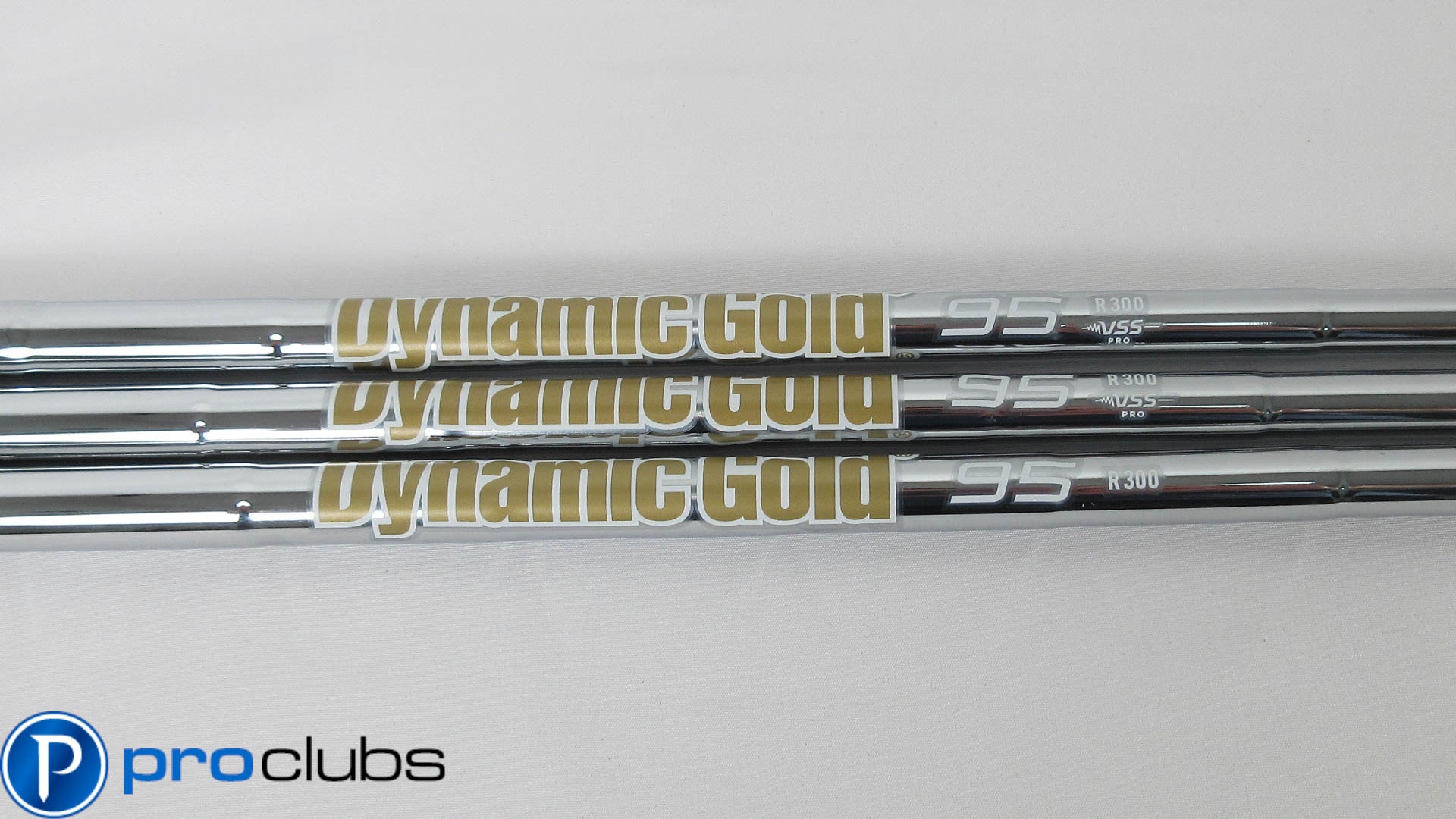 3pc NEW TRUE TEMPER DYNAMIC GOLD VSS PRO 95 R300 REGULAR FLEX WEDGE SHAFTS .355