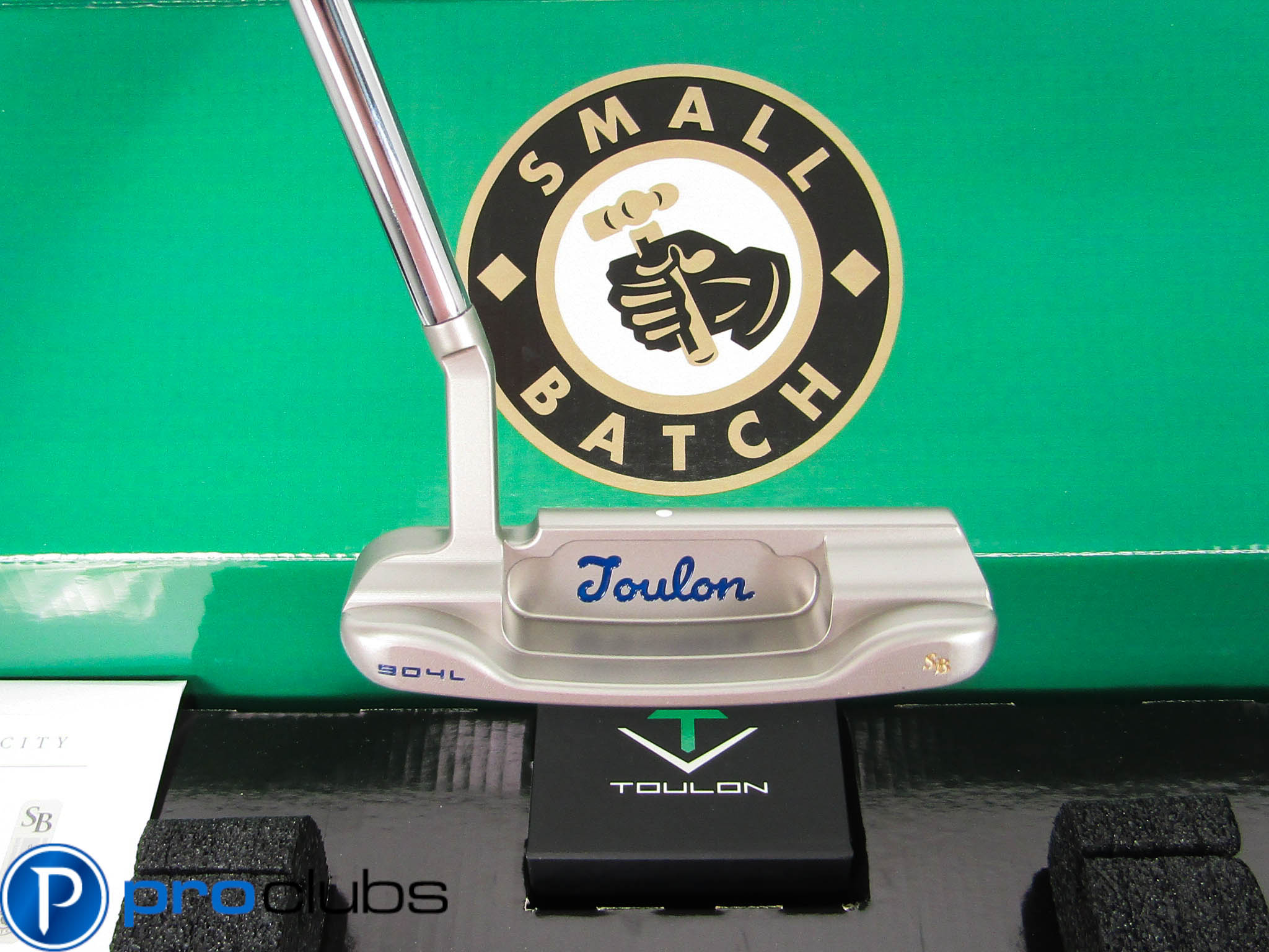 NEW TOULON SMALL BATCH TULSA LIMITED RUN PUTTER w/ORIGINAL BOX #444718