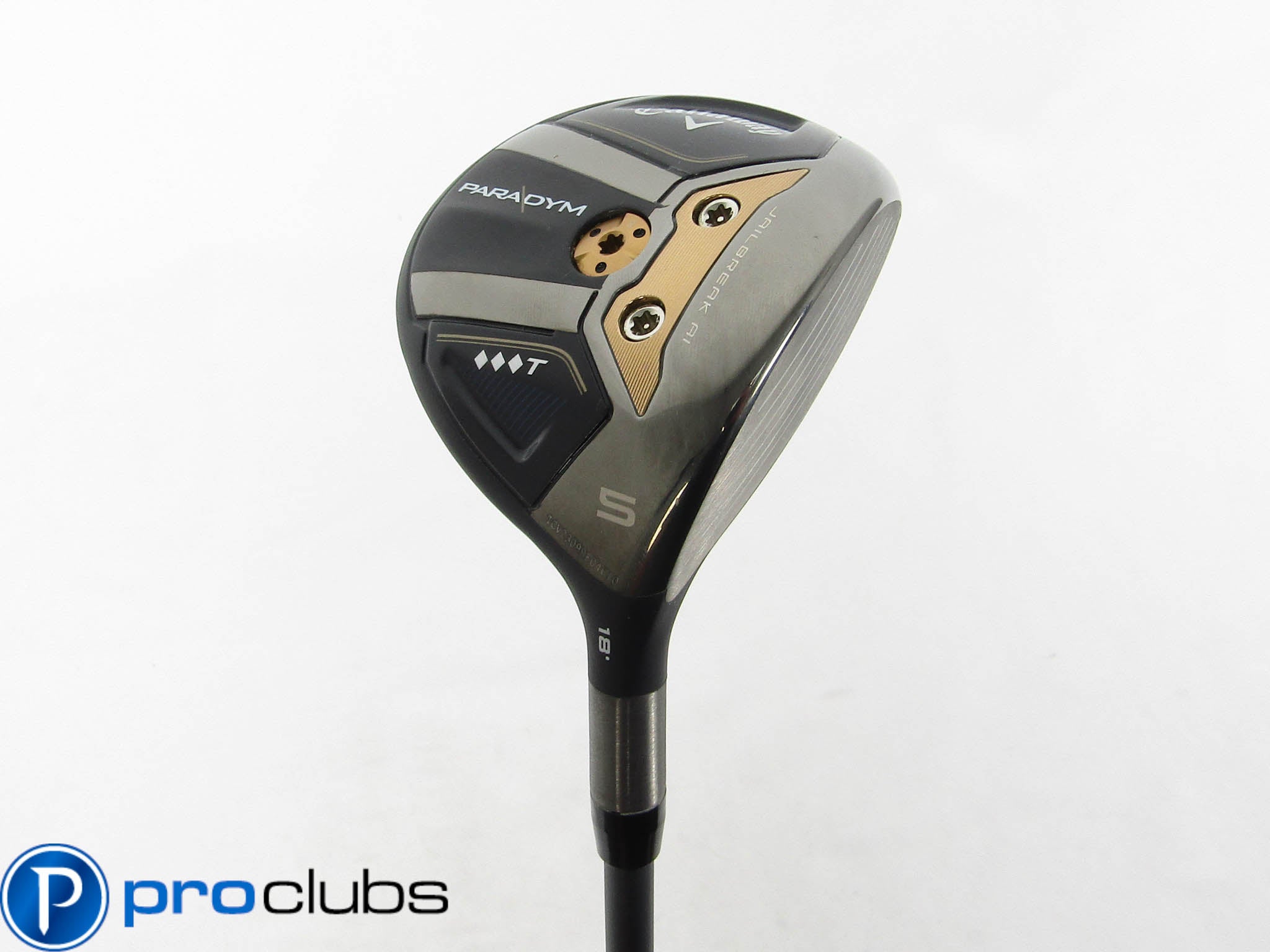 TOUR ISSUE Callaway PARADYM Triple Diamond T 18* 5 Wood Stiff Flex (TC) #436856