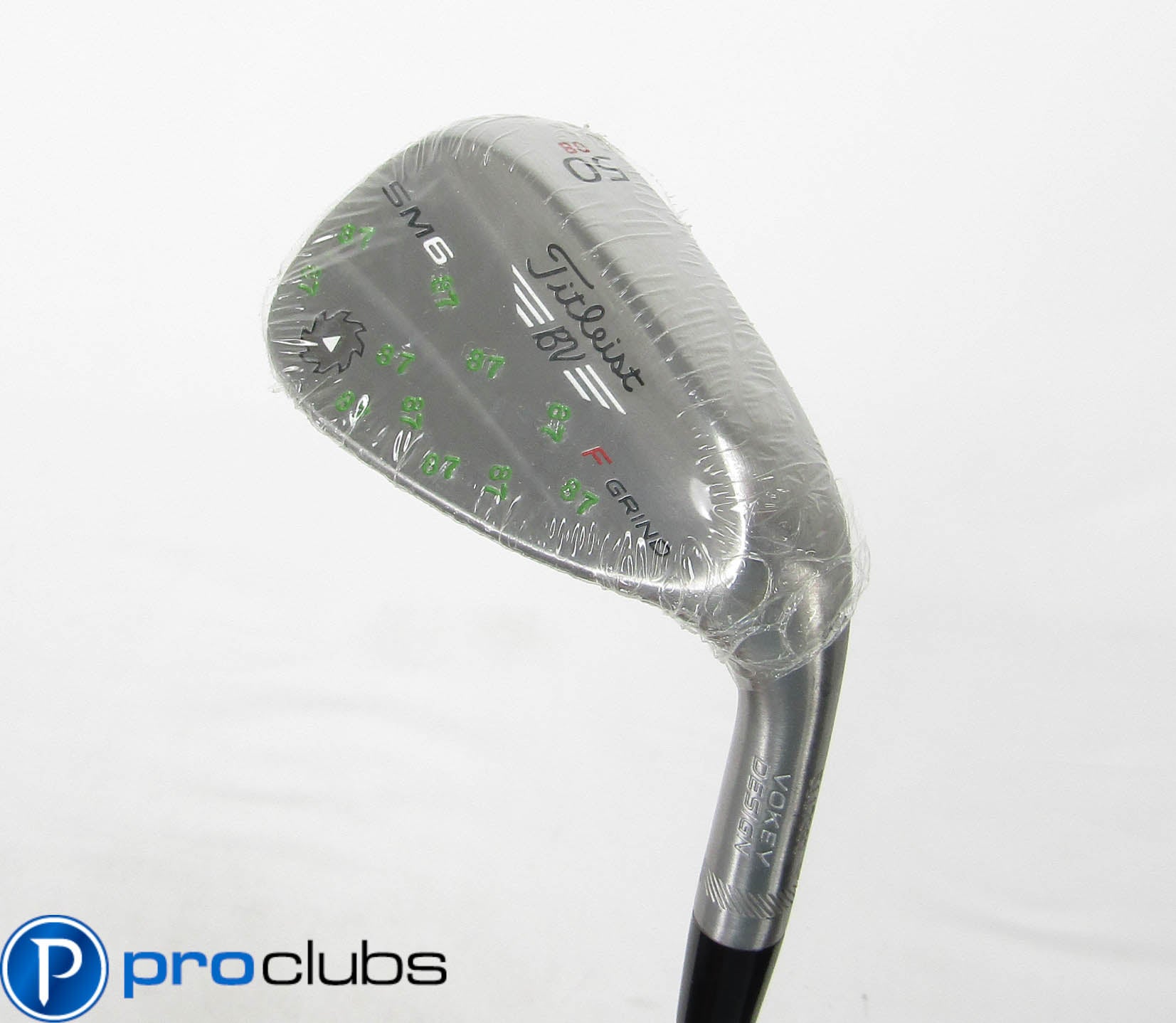 NEW TITLEIST SM6 RAW (08* F-GRIND) CUSTOM 50* WEDGE NIPPON 950GH X-FLEX #459585