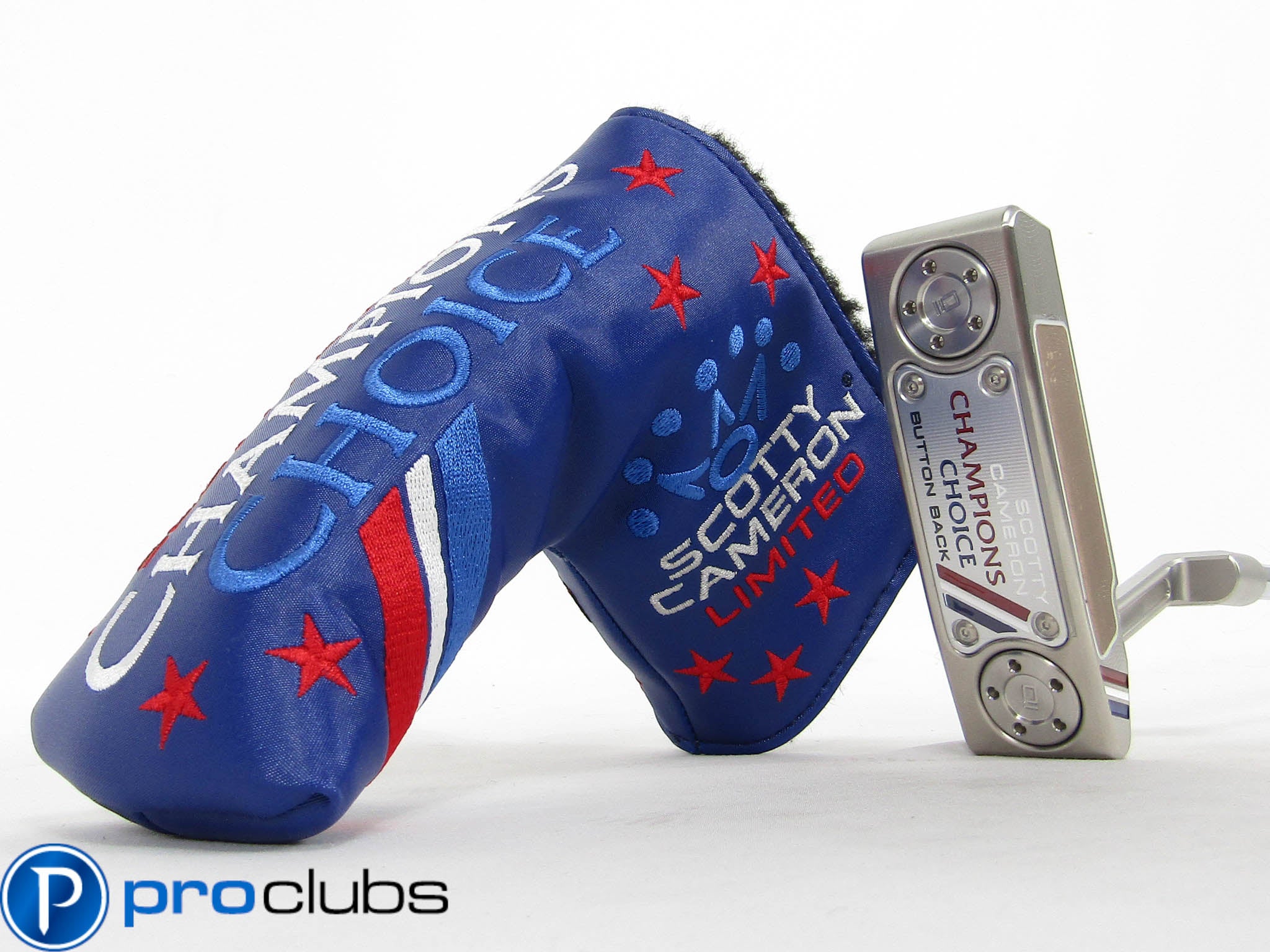 NEW SCOTTY CAMERON CHAMPIONS CHOICE NEWPORT 2+ BUTTON BACK PUTTER 35" #452415