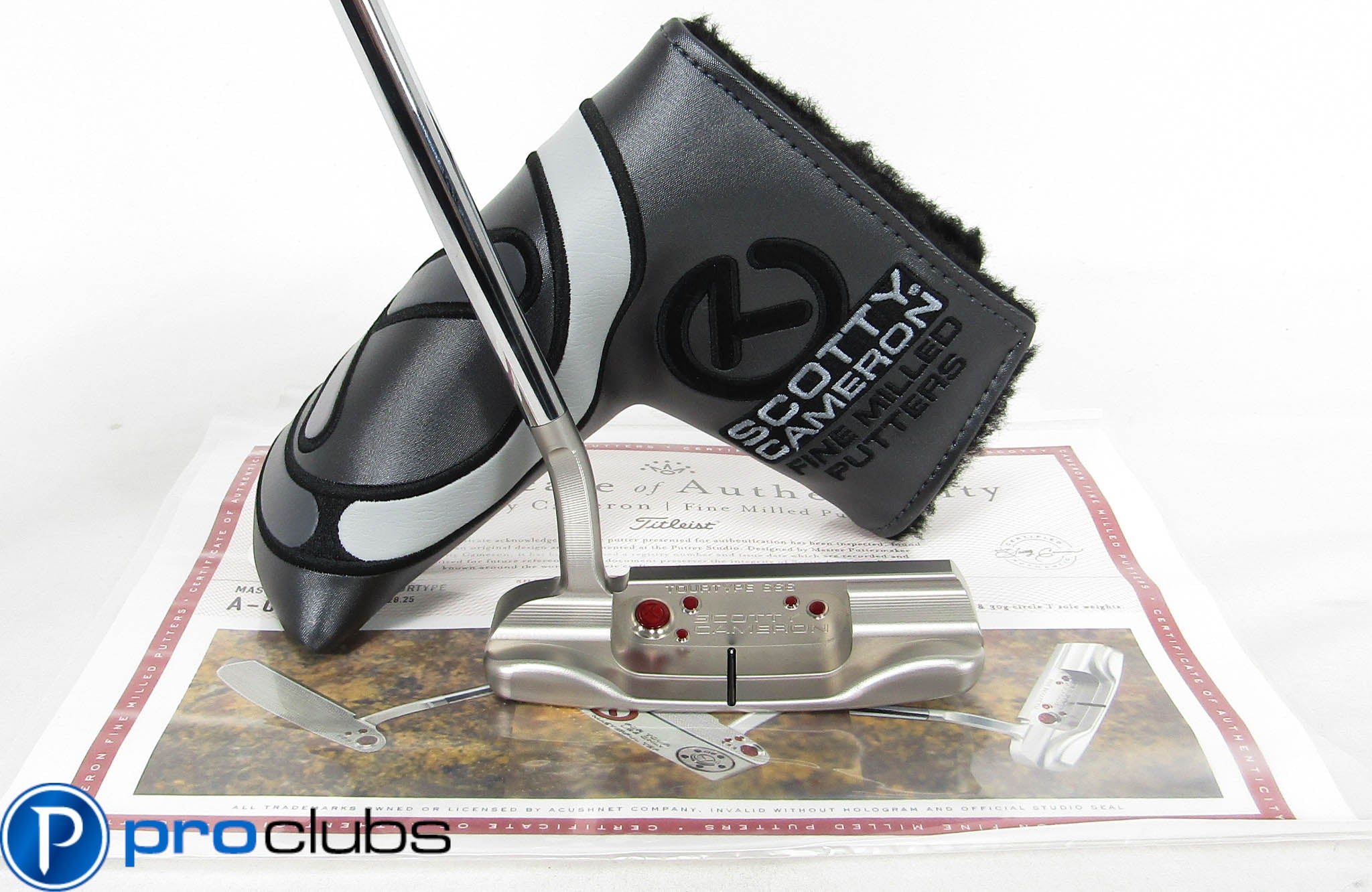 NEW SCOTTY CAMERON '2025 MASTERFUL SANTA FE TOURTYPE SSS CIRCLE-T PUTTER w/ COA