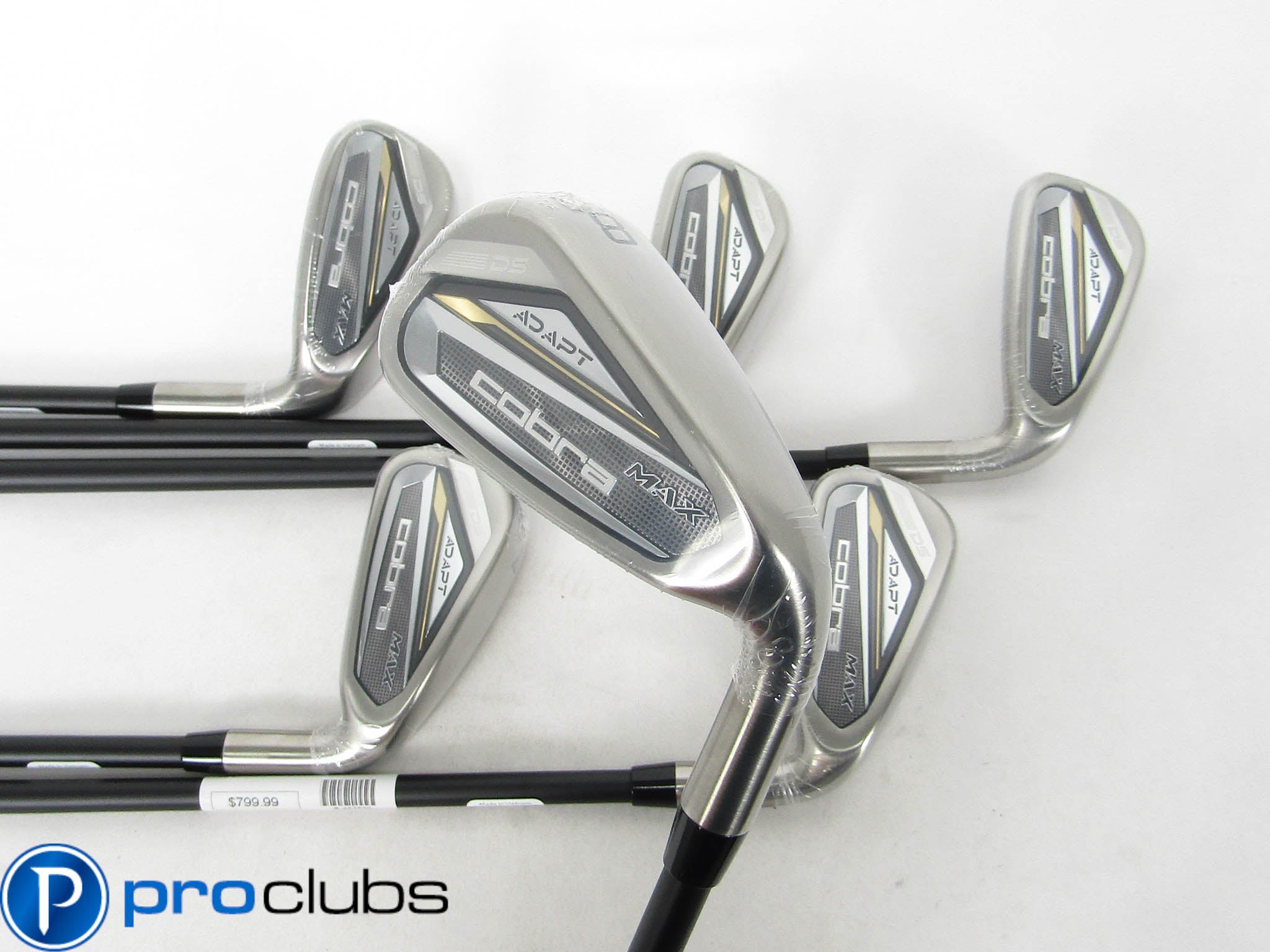 NEW LADIES COBRA DS ADAPT MAX IRONS 6-PW,SW WOMENS #457620